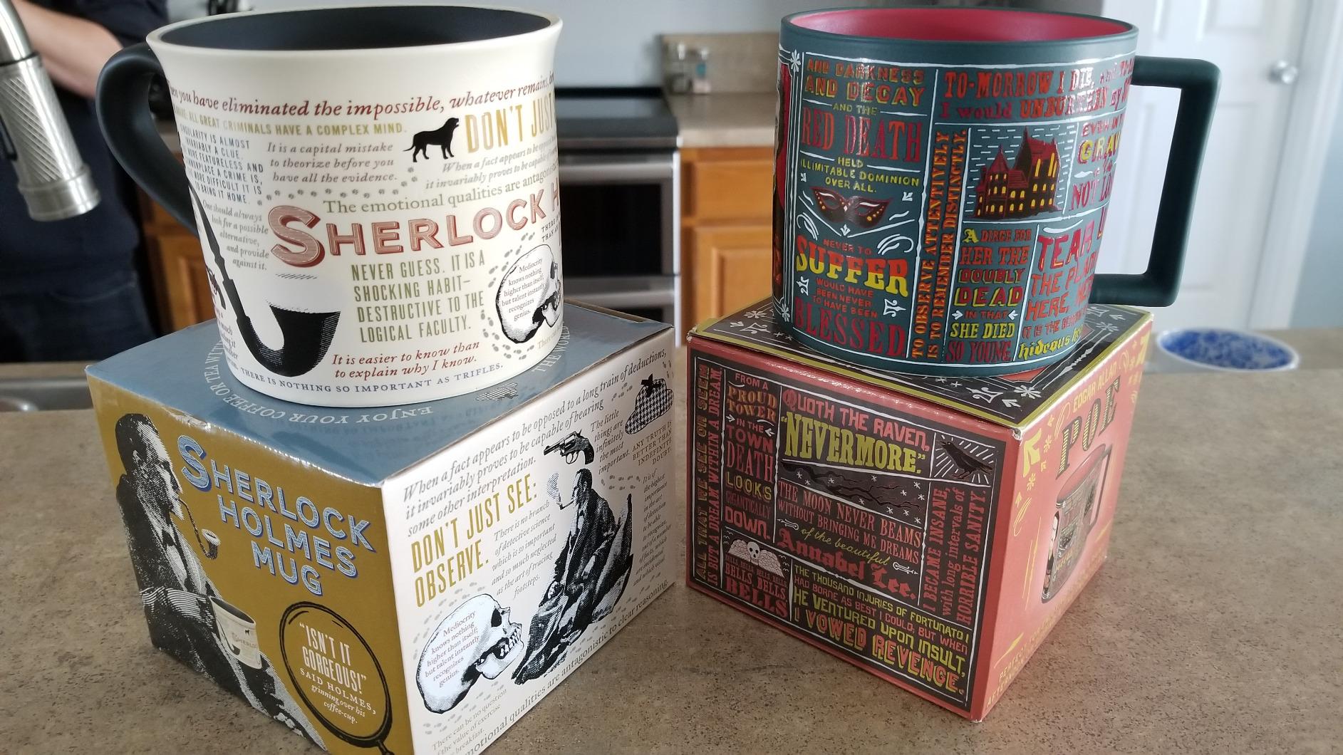 The Unemployed Philosophers Guild Edgar Allan Poe Coffee Mug - Famous Quotes and Portrait of the Gothic Horror Author - Comes in a Fun Gift Box, 14oz customer photo 2