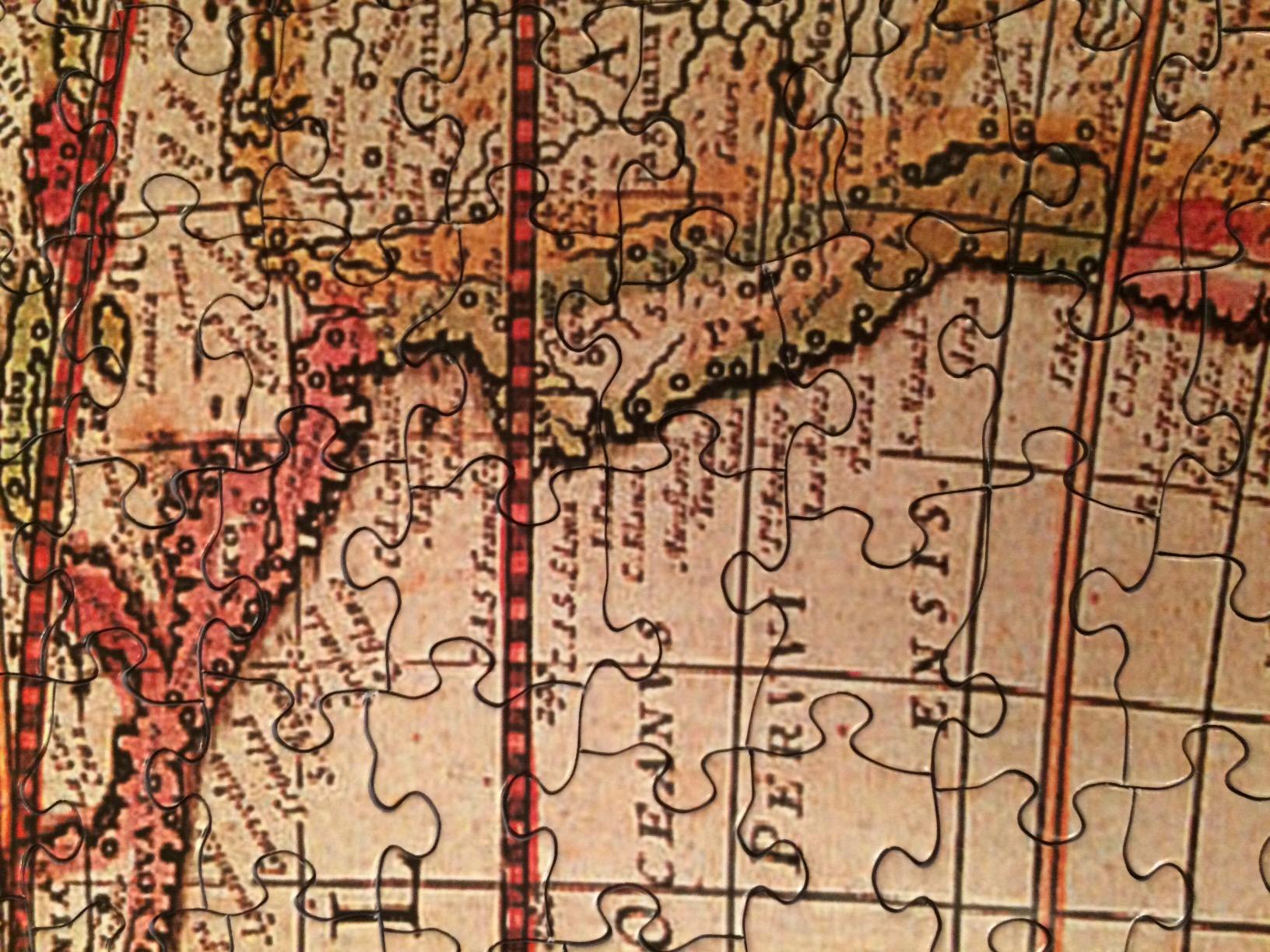 EuroGraphics Antique Map of The World Jigsaw Puzzle (2000-Piece) customer photo 2