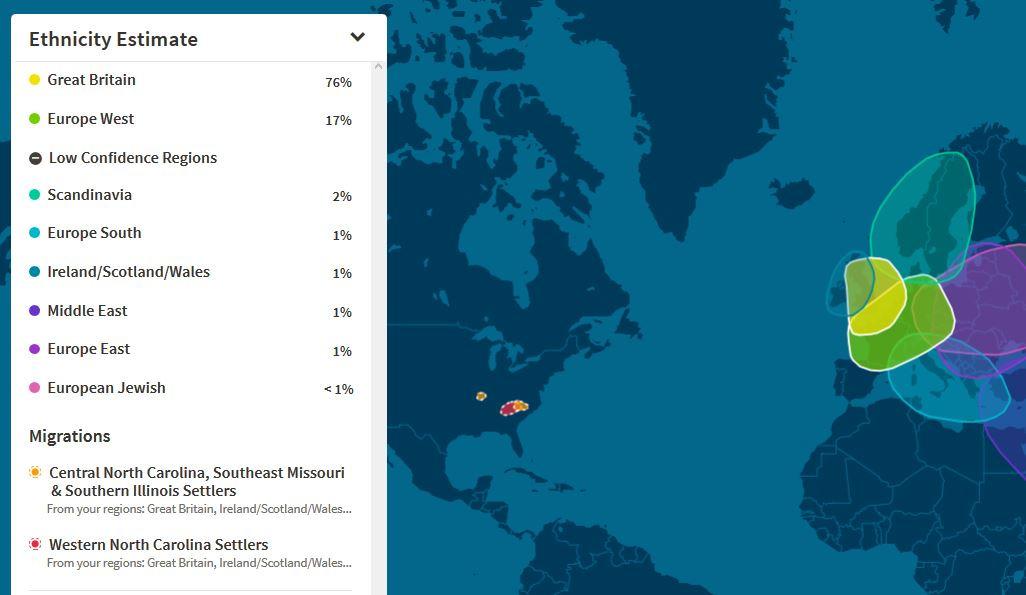 AncestryDNA Personalized Genetic Results, DNA Ethnicity Test, Find Relatives, Heritage, Origins & Ethnicities, Family History, Complete DNA Test customer photo 1