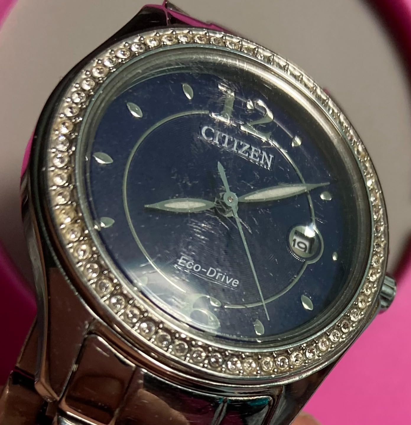 Citizen Women's Eco-Drive Dress Classic Crystal Watch in Stainless Steel customer photo 1