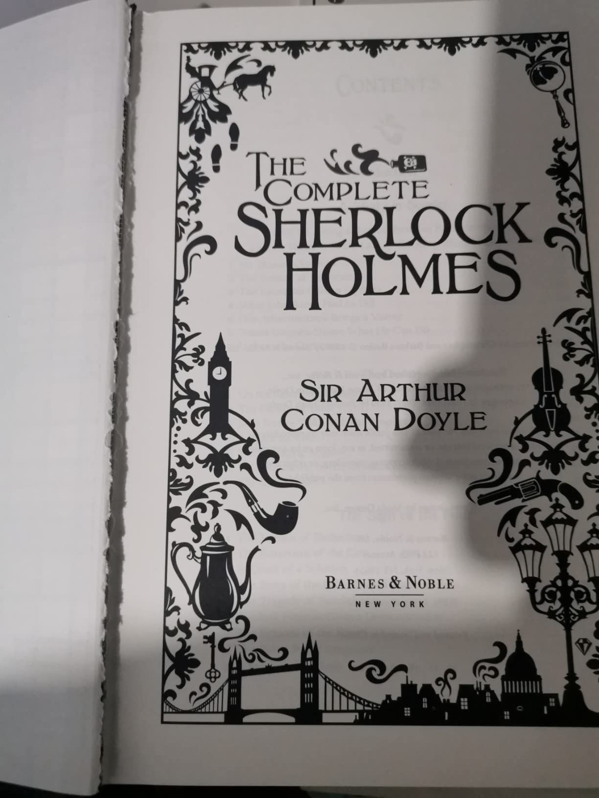 The Complete Sherlock Holmes [Leatherbound] by Doyle, Arthur Conan (2009) Leather Bound customer photo 2