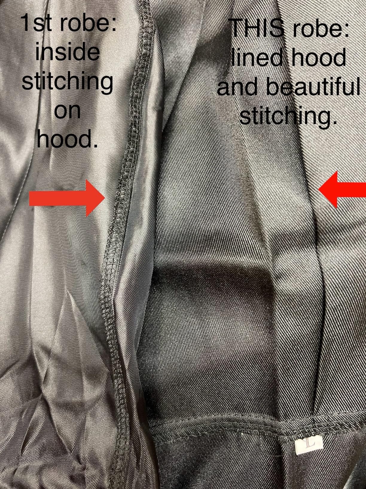 GOLDSTITCH Men Hooded Robe Cloak Knight Fancy Cool Cosplay Costume customer photo 1