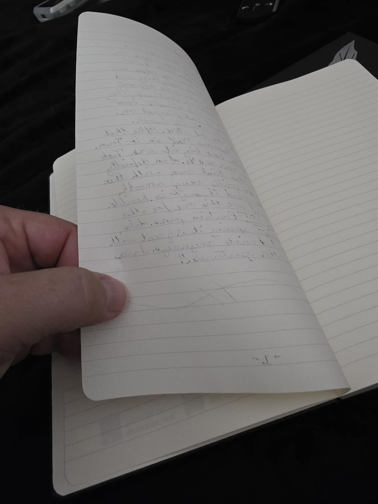 Moleskine Classic Notebook, Large, Ruled, Sapphire Blue, Hard Cover (5 x 8.25) customer photo 2