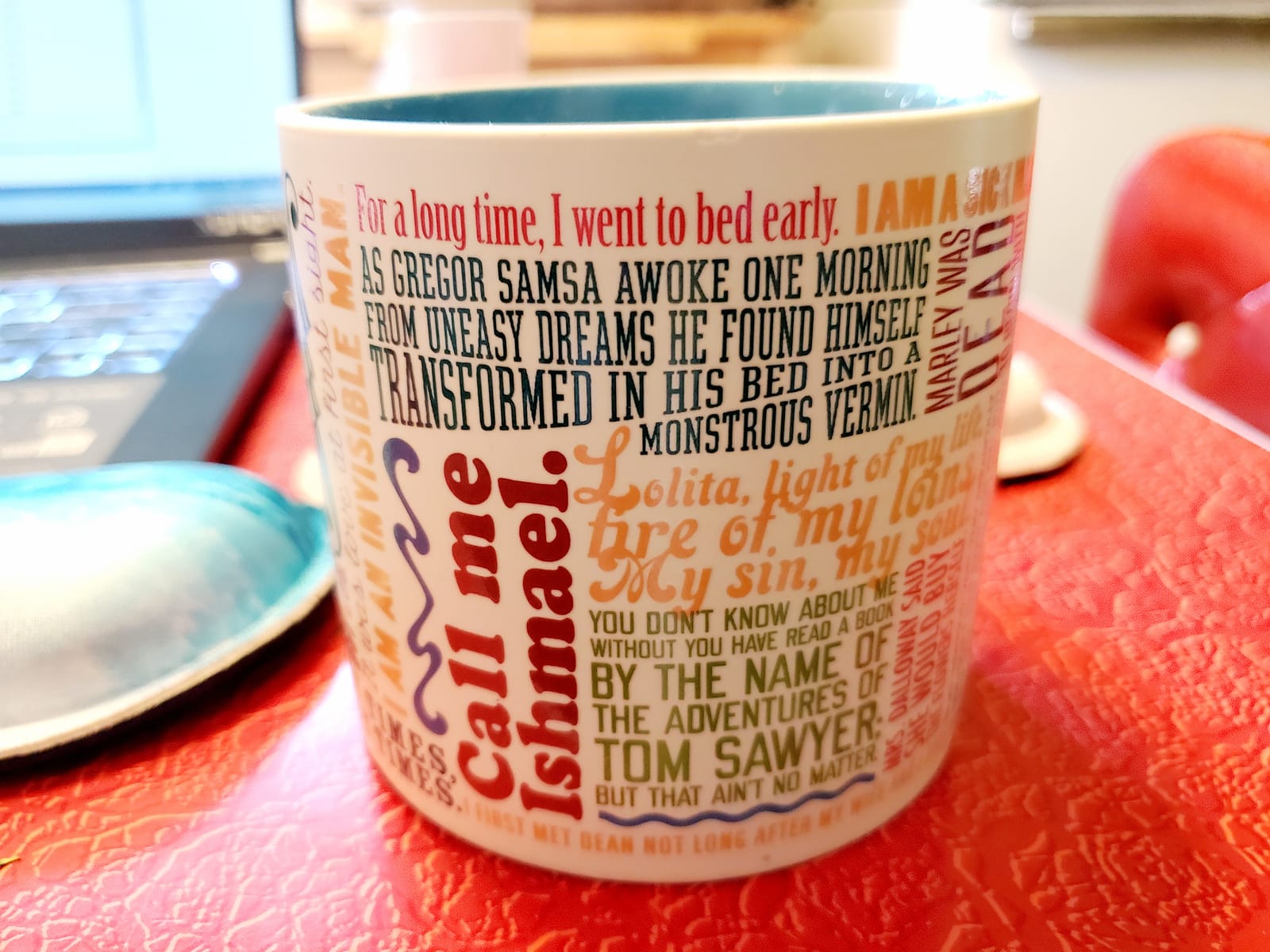 The Unemployed Philosophers Guild First Lines of Literature Coffee Mug - Famous Openings from Books, Novellas, and Short-Stories, Comes in a Box, 14oz customer photo 1