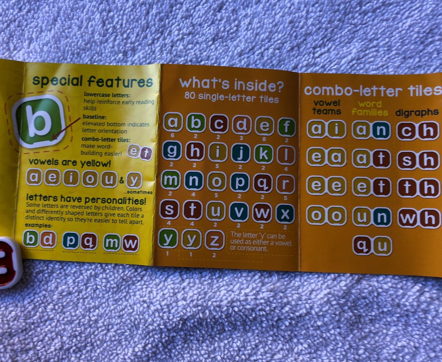 Bananagrams My First, Lowercase Letter Word Game for Ages 4+ customer photo 1