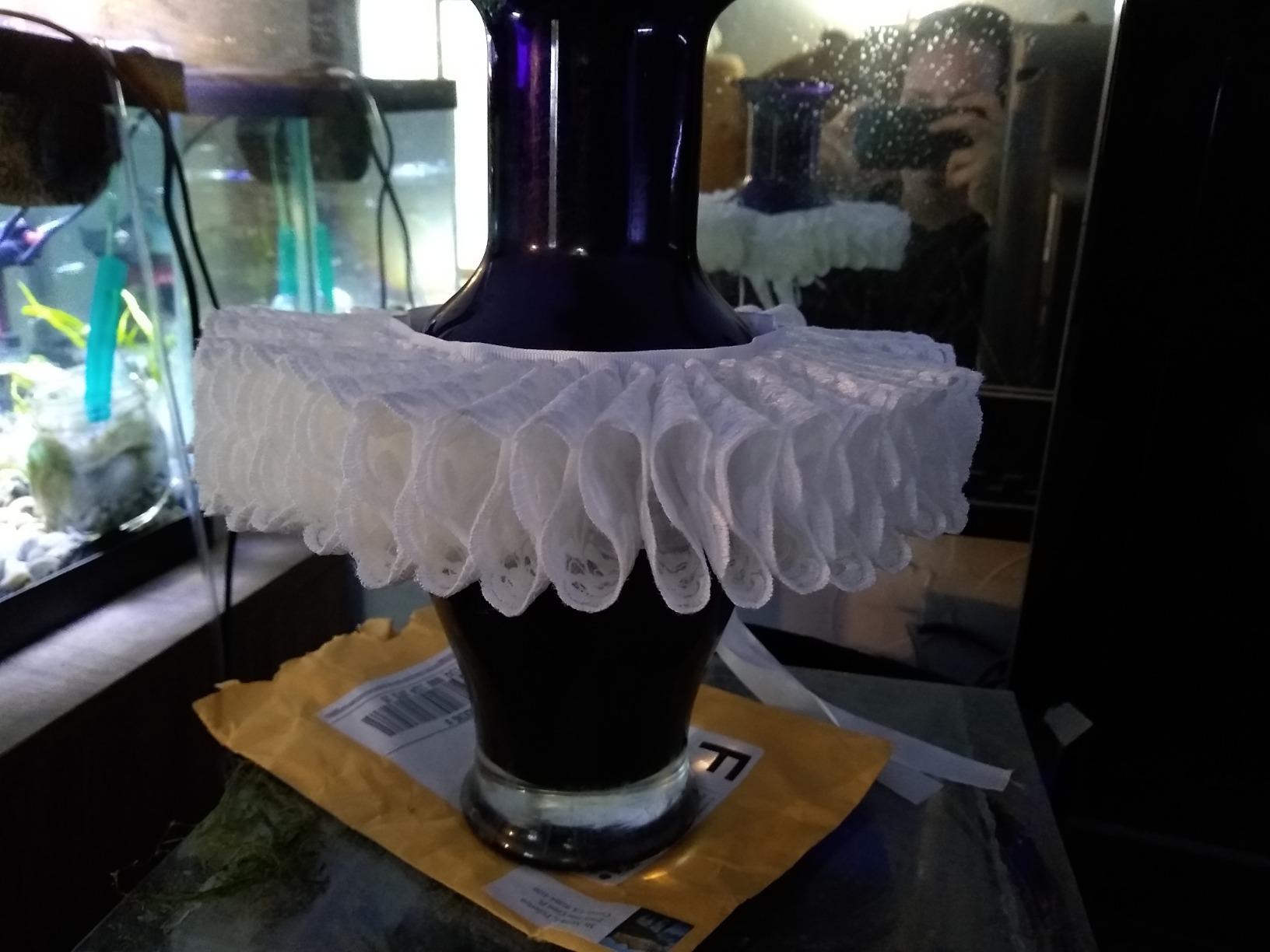BLESSUME Renaissance Elizabethan Neck Ruff Collar Ruffled Collar Cosplay Gift customer photo 2