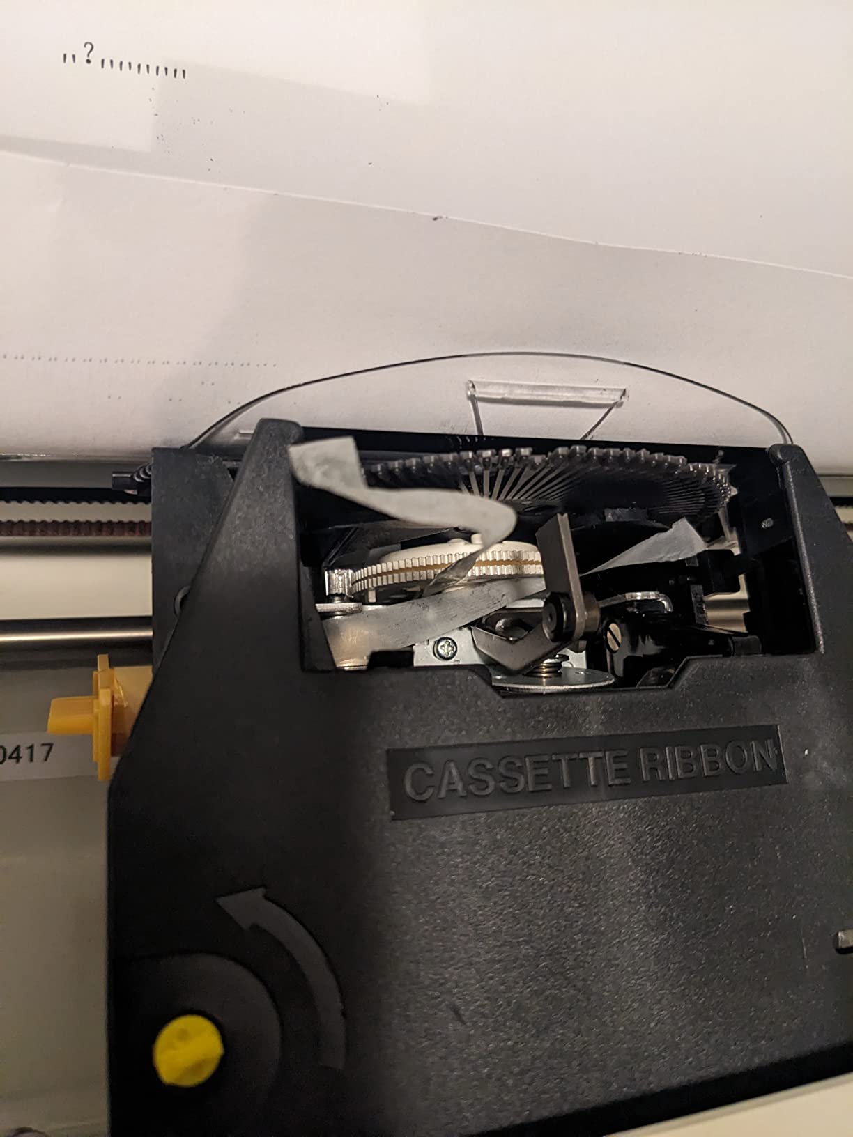 69147T Scriptor II Typewriter, White customer photo 2