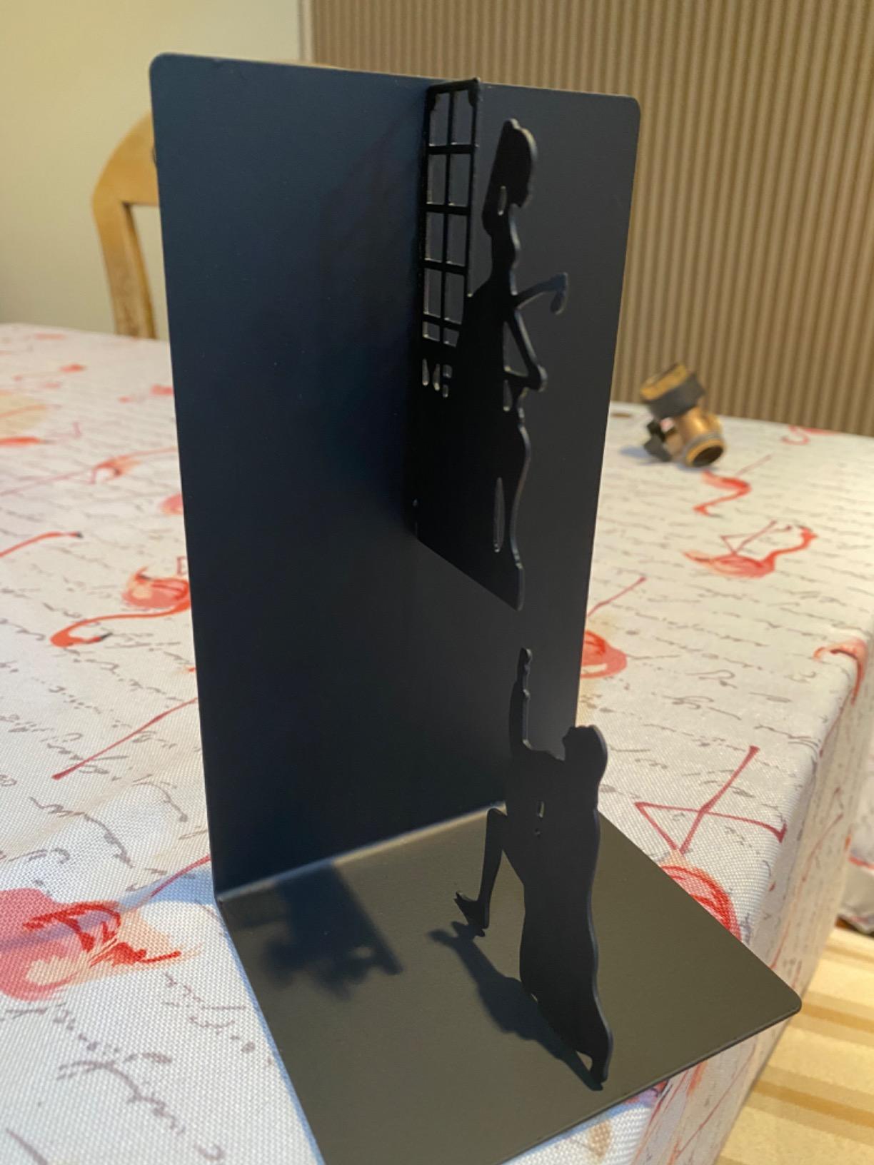 Balvi Romeo & Juliet Metal Bookend - Decorative Book Holder Inspired by Shakespeare's Classic Play customer photo 2