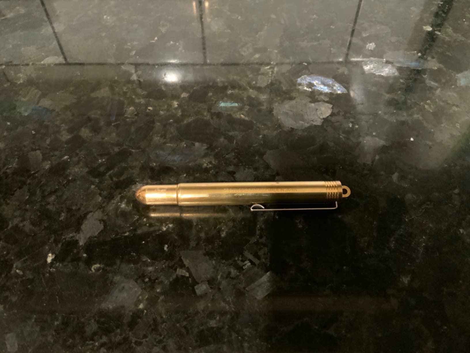 Traveler's company Brass Fountain Pen customer photo 2