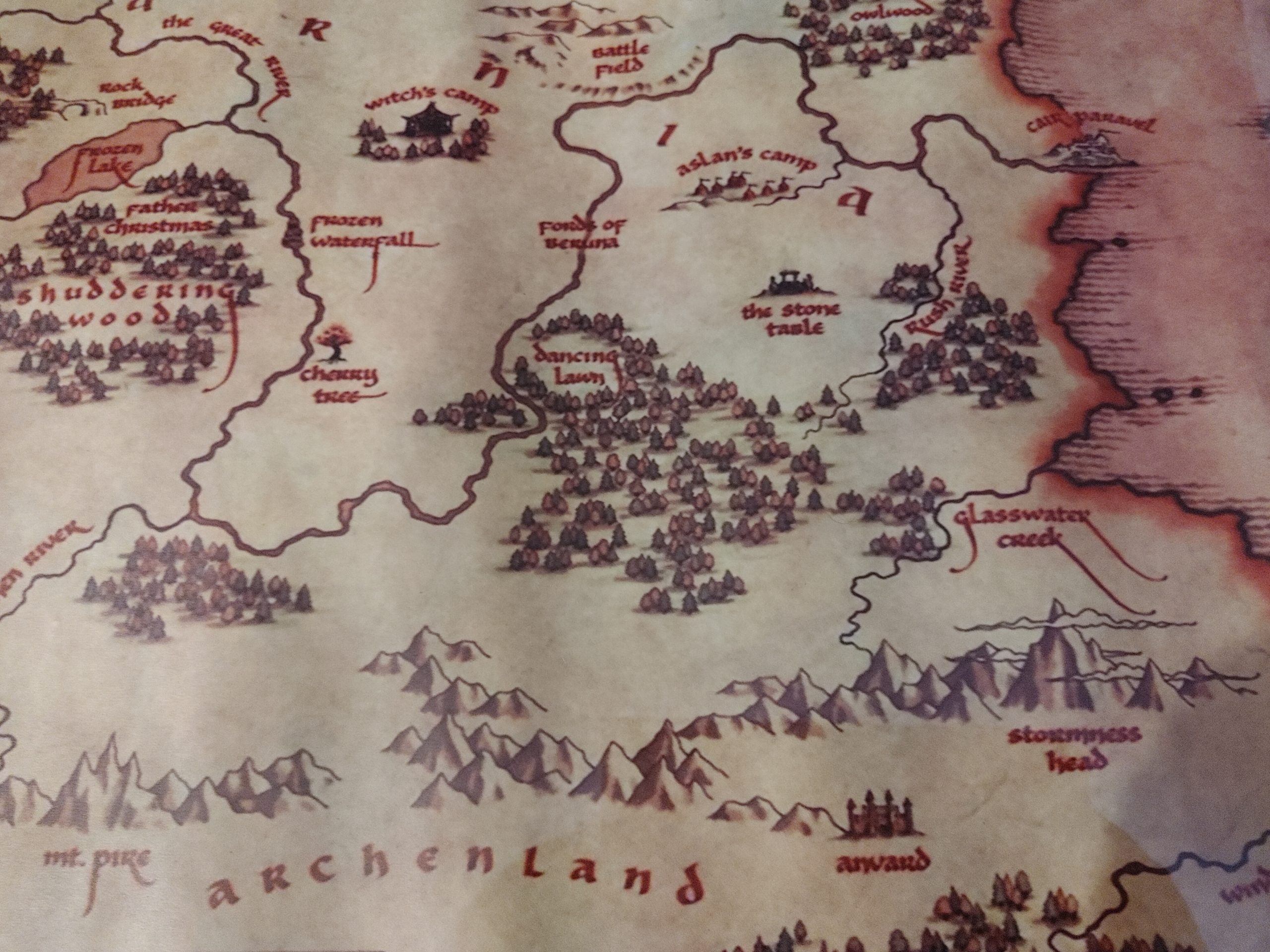 Best Print Store - The Chronicles of Narnia, Narnia Map Poster (16x24 inches) customer photo 2