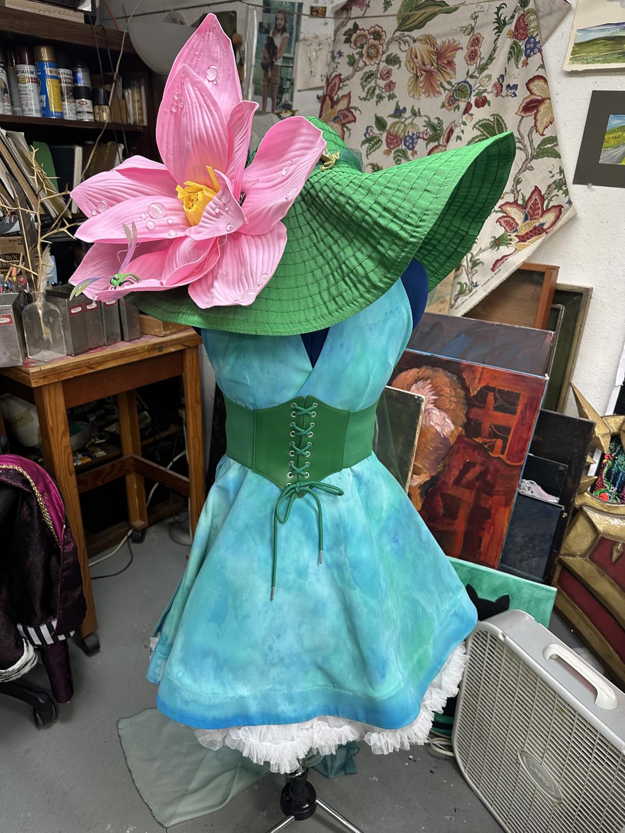 GRACE KARIN Lace-up Cinch Belt Tied Corset Elastic Waist Belt customer photo 1