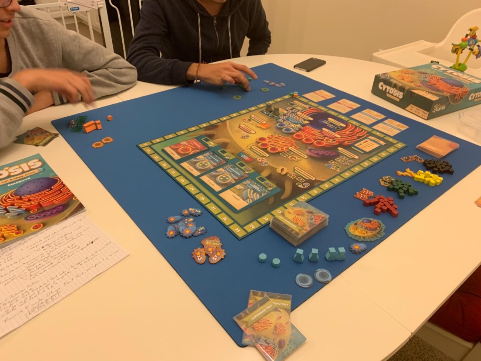 Cytosis: A Cell Biology Board Game | A Science Accurate Strategy Board Game About Building Proteins, Carbohydrates, Enzymes, Organelles, & Membranes | Fun Science Games for Adults & Family Game Night | Ages 10 and Up, Worker-Placement Strategy Game, Teaches Real Cell Biology customer photo 1