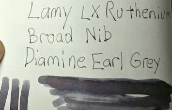 Diamine Fountain Pen Ink, Earl Grey 30ml customer photo 1