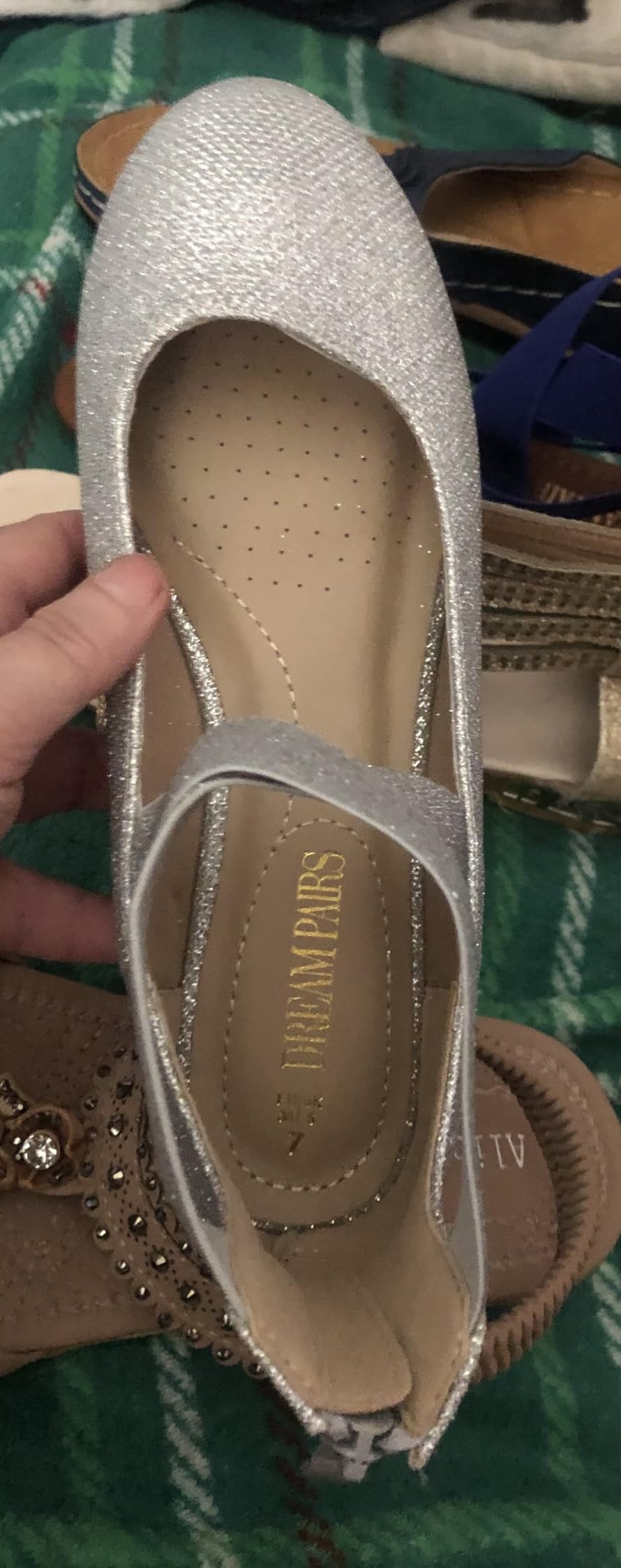 DREAM PAIRS Women's Ankle Straps Flats Shoes customer photo 1