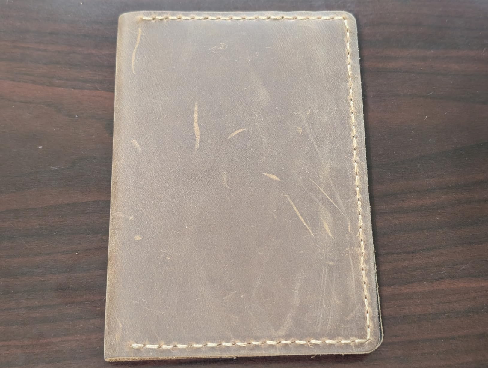Robrasim Leather Journal Cover for Field Notes, Notebook Cover For Moleskine Cahier, Handmade Vintage Leather Cover for 3.5
