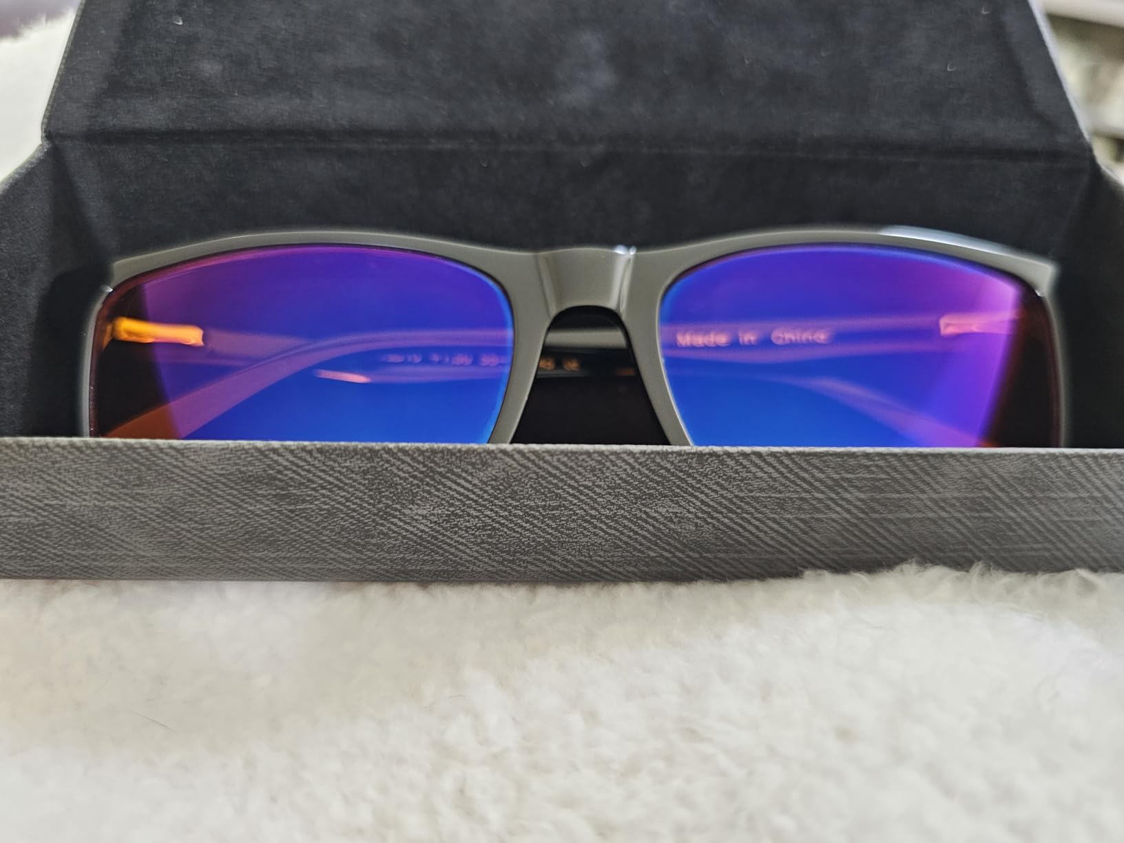 +1.0 +1.5 +2.0 +2.5 Orange Blue Light Blocking Reading Glasses for Better Sleep - Migraine Glasses for Women & Men customer photo 2