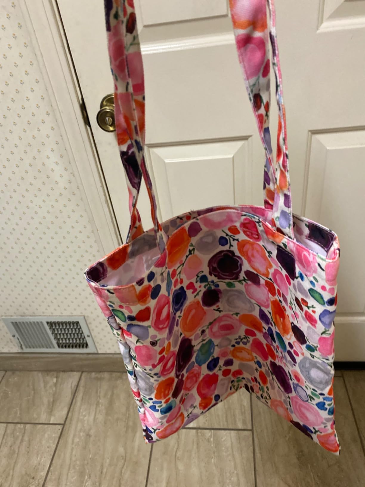 kate spade new york Canvas Tote Bag with Interior Pocket customer photo 2