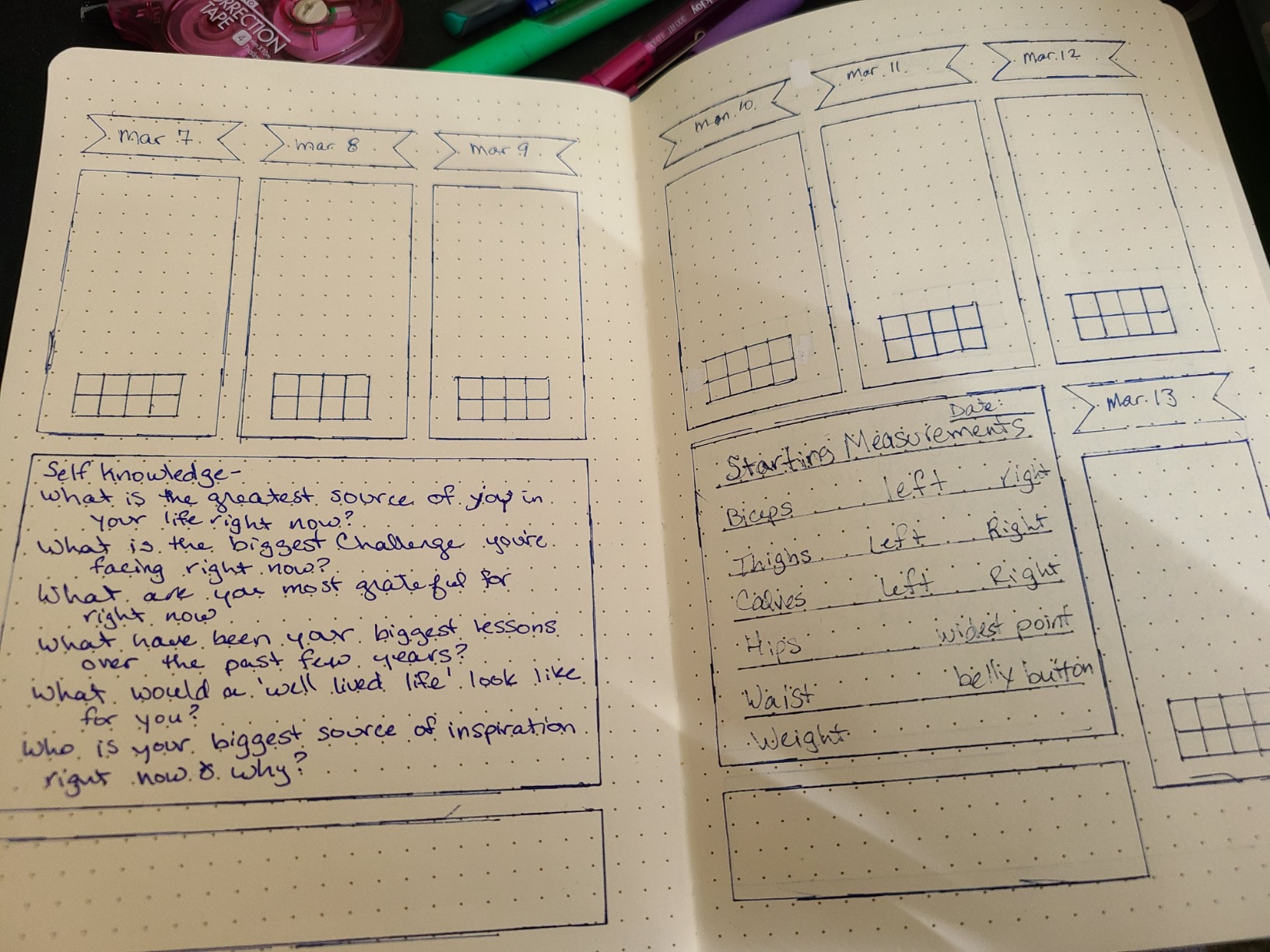 Perfect Planner Journal Supplies Kit - 32 Piece Set, Custom-Designed Supplies for Bullet Dot Journals and Planners, Includes Stickers, Stencils, Washi Tapes and Sticky Notes customer photo 1