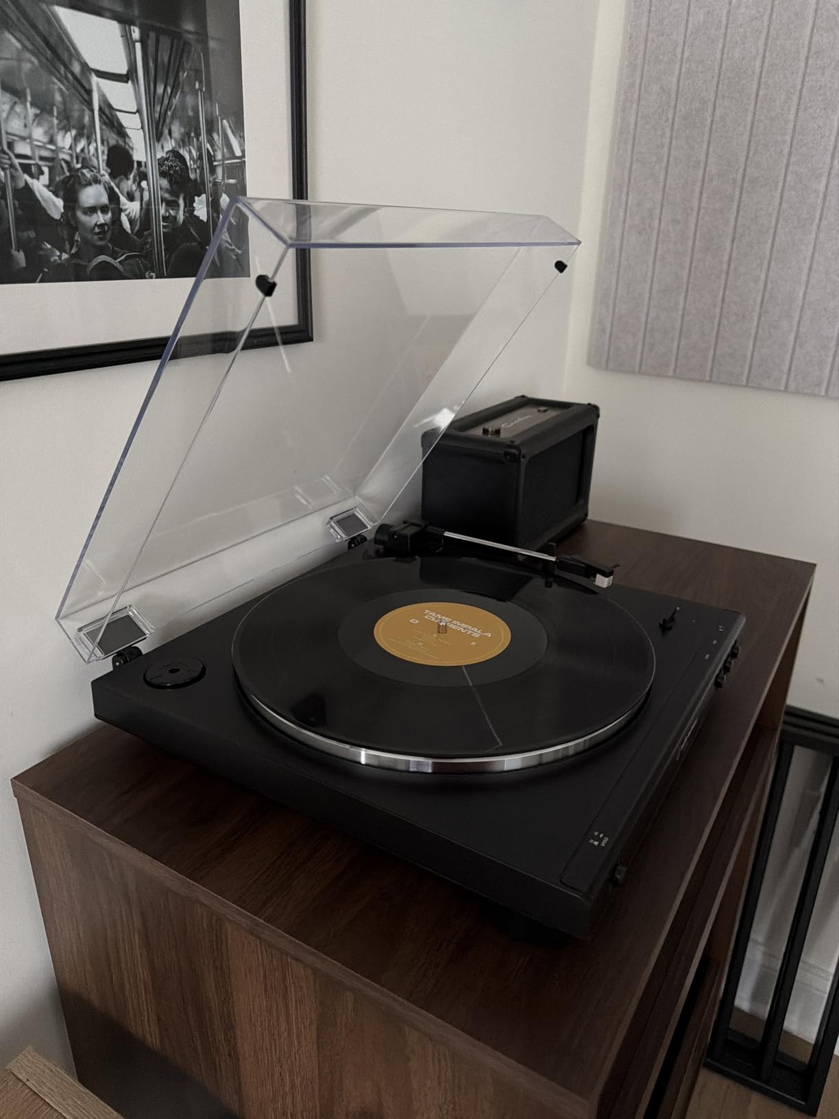 Audio-Technica AT-LP60X-BW Fully Automatic Belt-Drive Stereo Turntable, Hi-Fi, 2 Speed, Die-Cast Aluminum Platter customer photo 2