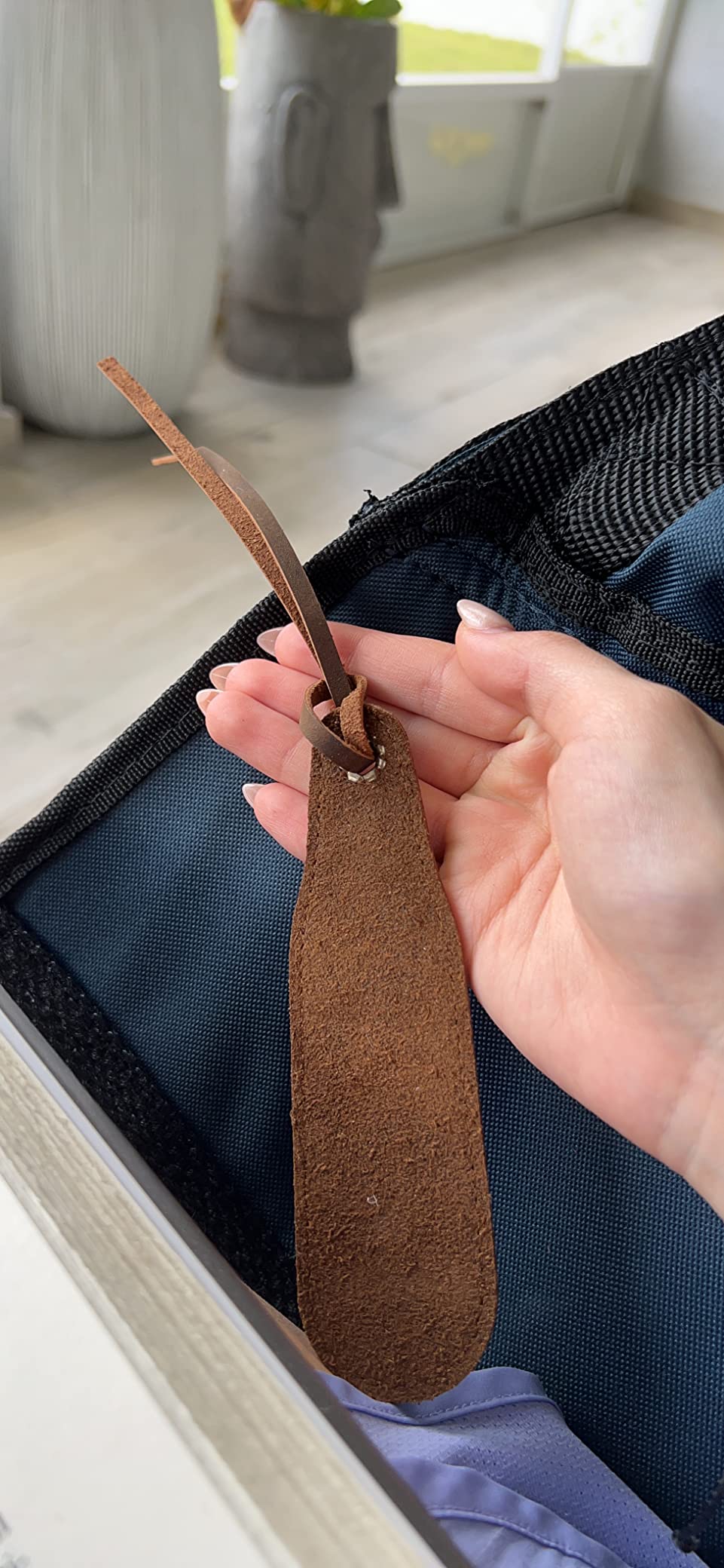 Handmade Leather Bookmark - Perfect for Men, Women & Kids | Great Gift for Bookworms & Writers (1 Bookmark) customer photo 1