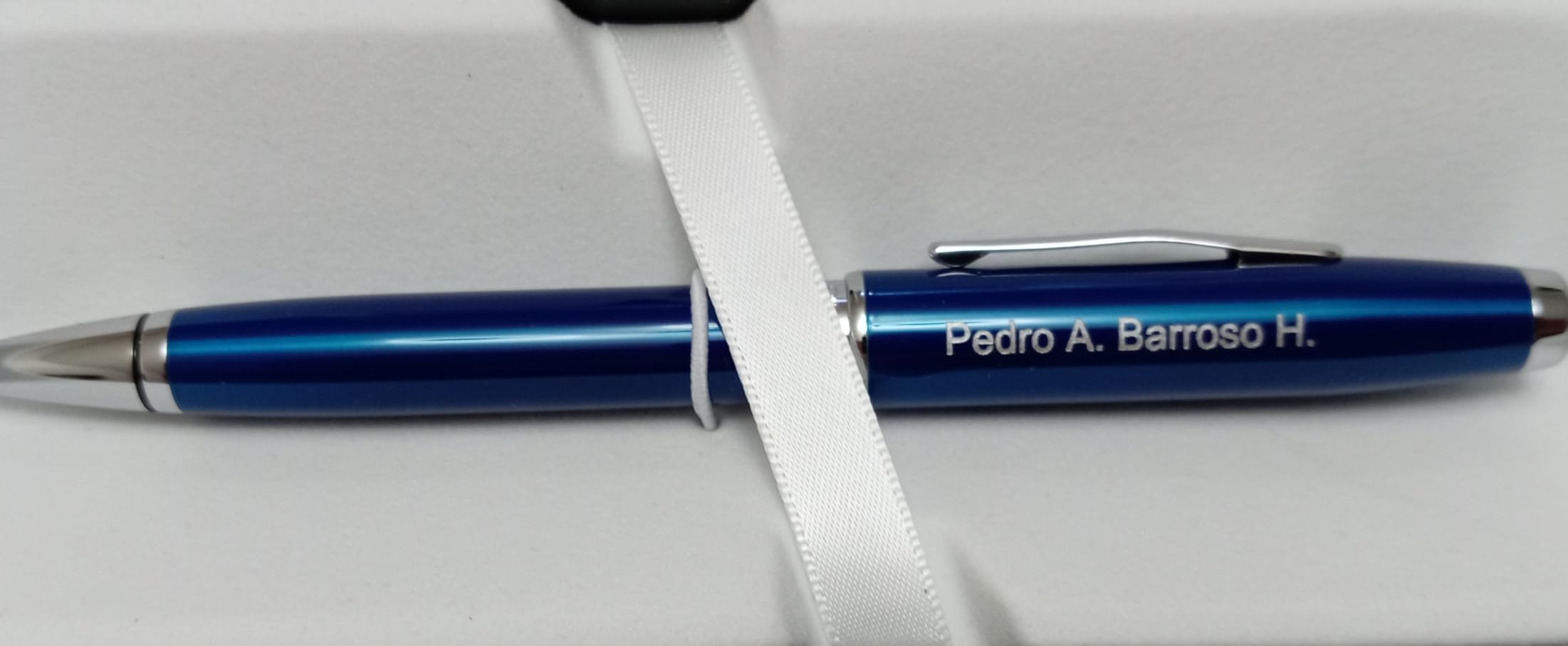 Cross Coventry Personalized Ballpoint Pen in Polished Chrome | Engraved Pen for Graduation, Retirement, New Job, Corporate Recognition customer photo 2