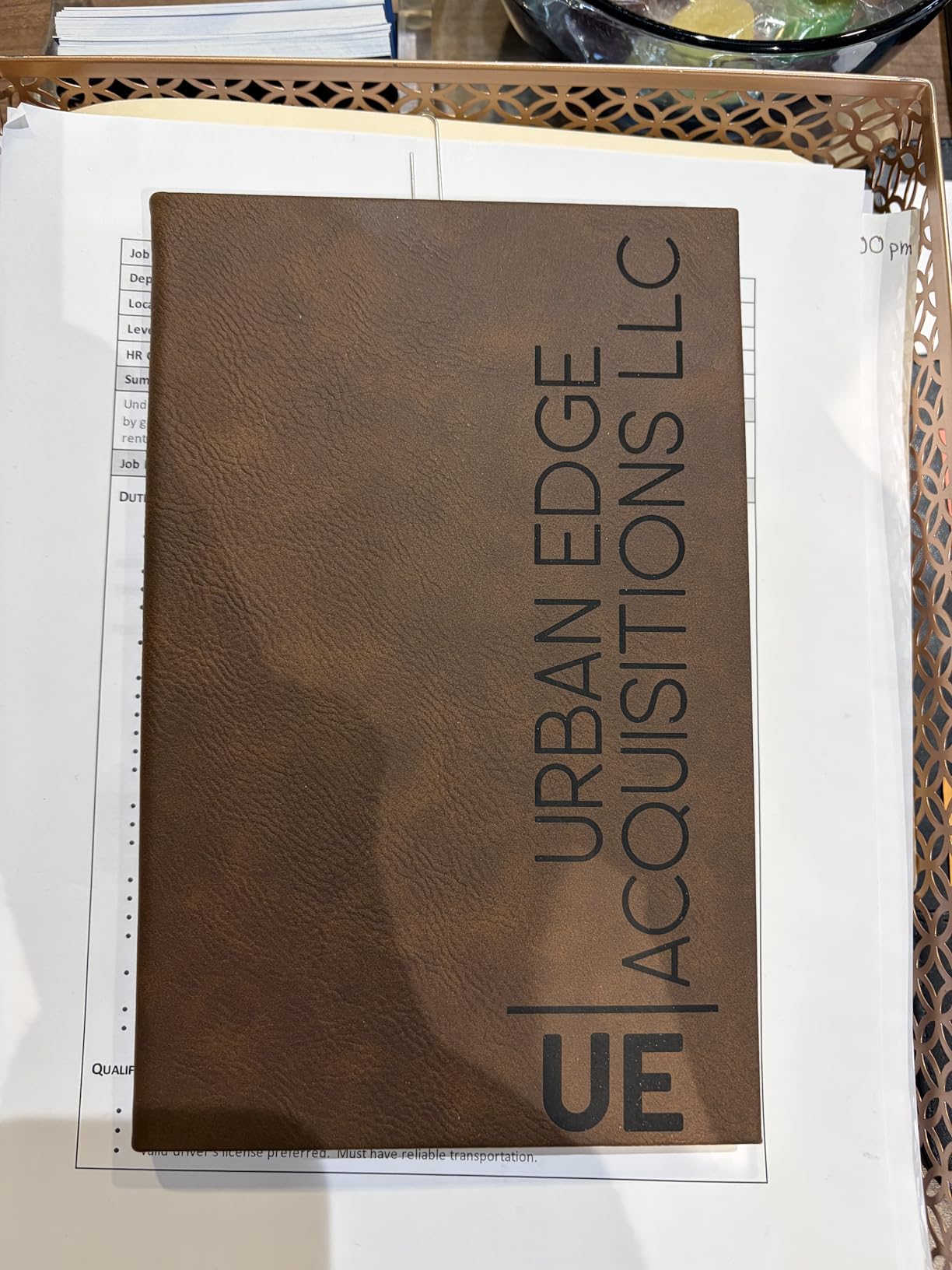 Personalized Leather Journal | Forest Green, 12 Design | w Text Notebook for Women, Men - Customized Journals to Write In for Women, Diary for Girls - Birthday, Best Friend, Mom, Dad, Office Gift customer photo 1