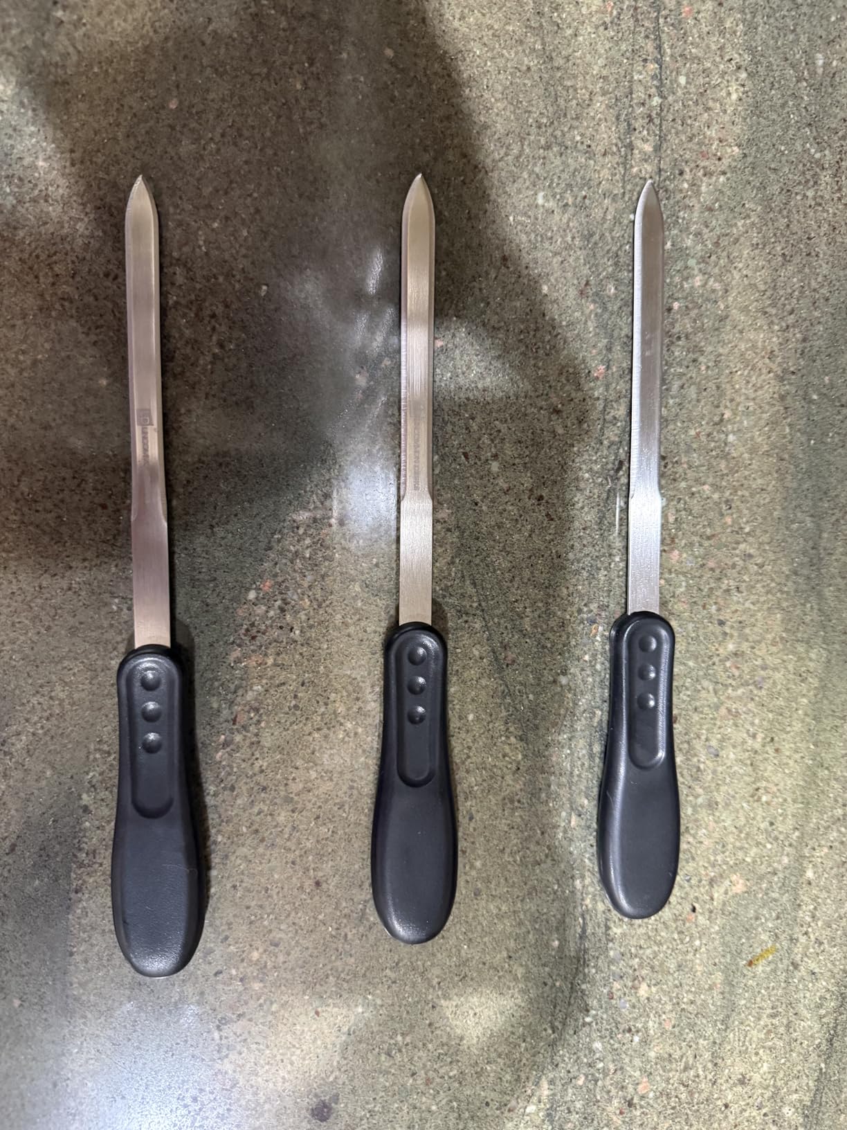 Envelope Letter Opener, Black, 1 Pieces | Durable Sharp Edge | Ergonomic Grip Handle | Opens Mail with Ease customer photo 2