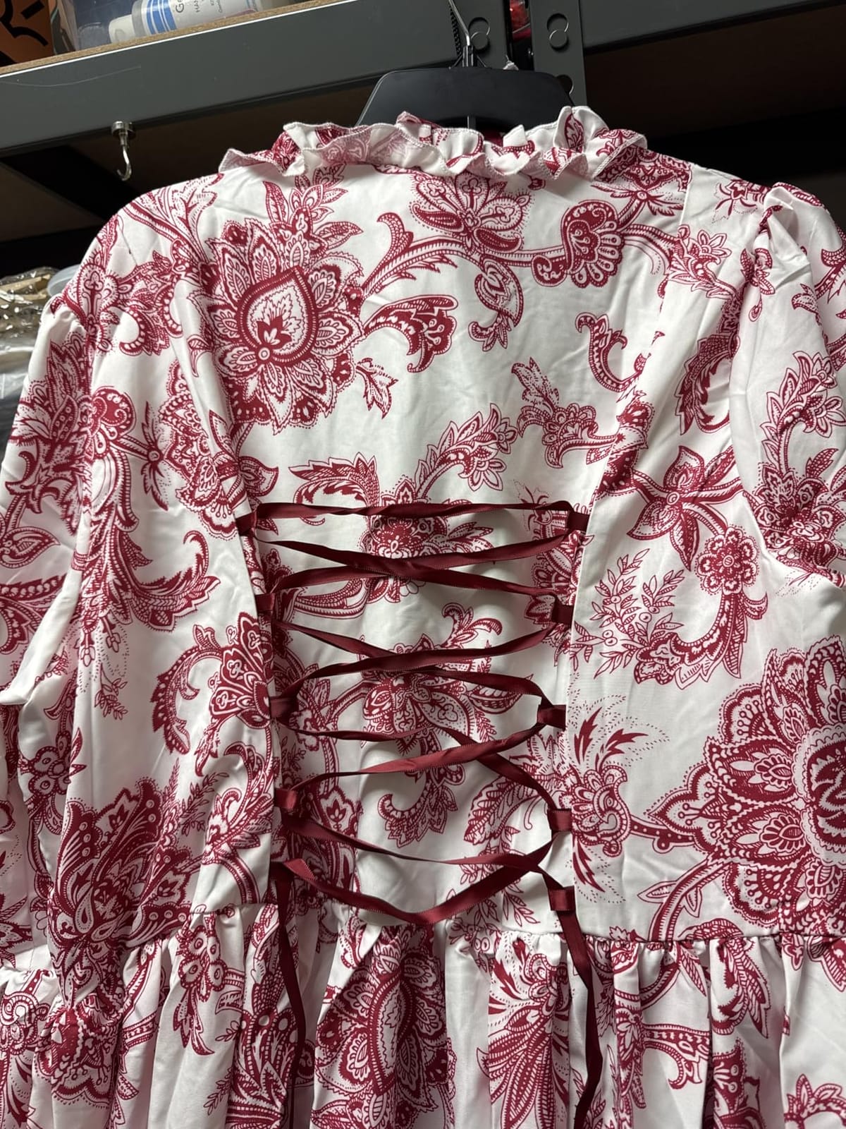 Women's Victorian Rococo Dress Temperament Palace Evening Dress Inspiration Maiden Horn Sleeve Costume customer photo 1