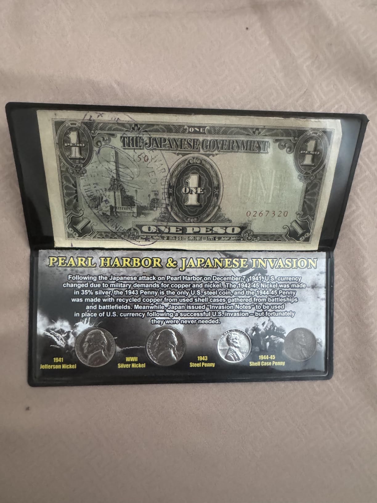 Pearl Harbor and Japanese Invasion Coin & Currency Collection customer photo 1