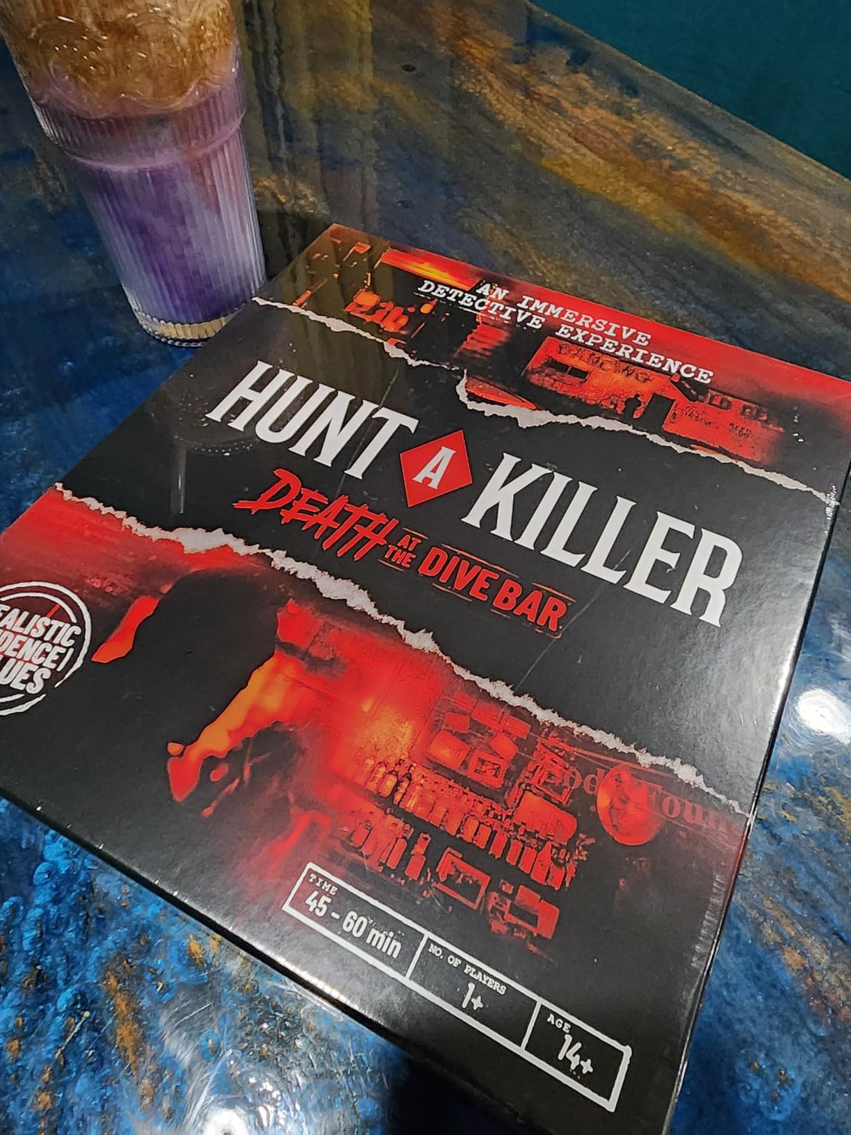 Hunt A Killer: Death At The Dive Bar, Solve a Murder at Old Scratch Tavern, Immersive Murder Mystery Game, Play Detective in Unsolved Mysteries, Great Gift For True Crime Fans, Designed for Ages 14+ customer photo 1
