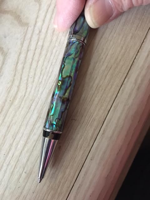 LACHIEVA LUX Abalone Shell Ballpoint Pen, Luxury Executive Gift Set customer photo 1