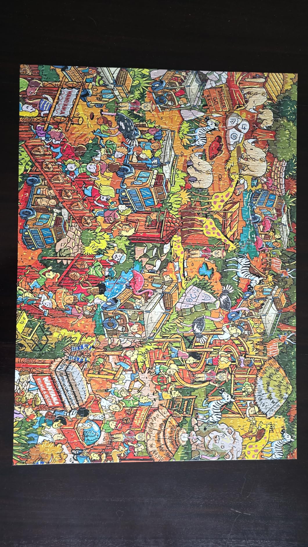 Jigsaw Puzzles for Adults, 1000 Pieces and up, Bookshelf Canal Puzzle, Books Library Challenging Funny Puzzles for Friends Family Activity Game Nights Gifts customer photo 1