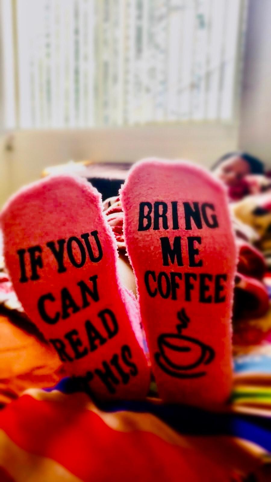 Funny Fuzzy Socks for Women Warm Slipper Socks Gifts for Women | Fluffy Cozy Socks for Women Reading Gifts for Book Lovers Great Grandma customer photo 2