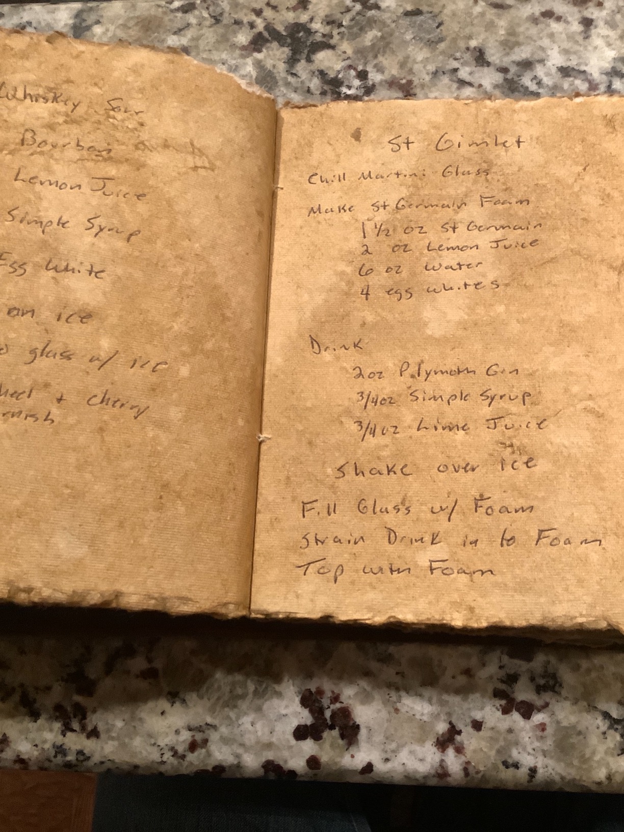 Refillable Vintage Leather Journal - Book of Shadows Journal, Vintage Journal, Writing Journal, Handmade Antique Deckle Edge Paper, Vintage Leather Journal (8.3