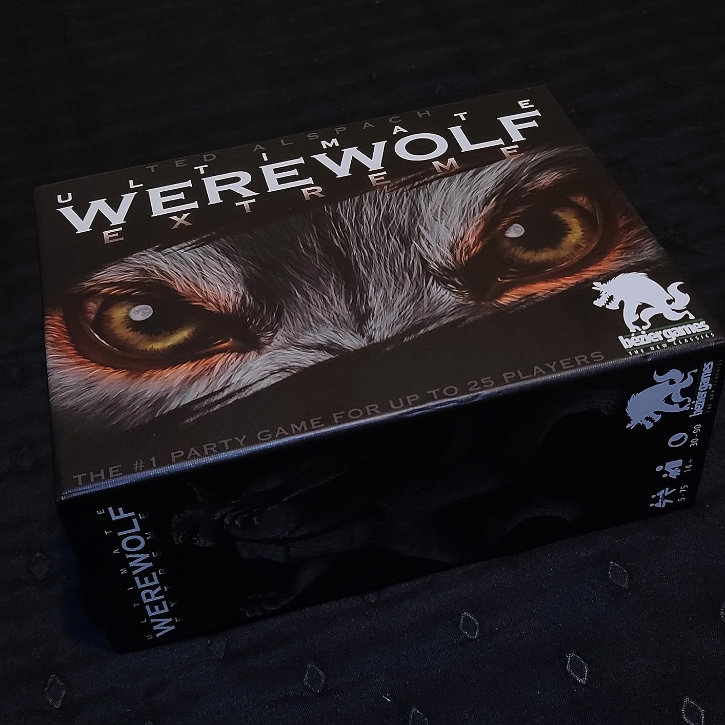 Bezier Games Ultimate Werewolf Extreme | Social Deduction with Hidden Roles Bluffing and Voting, Moderator App Included, 3-25 Players Ages 8+, 30-60 Minutes customer photo 1