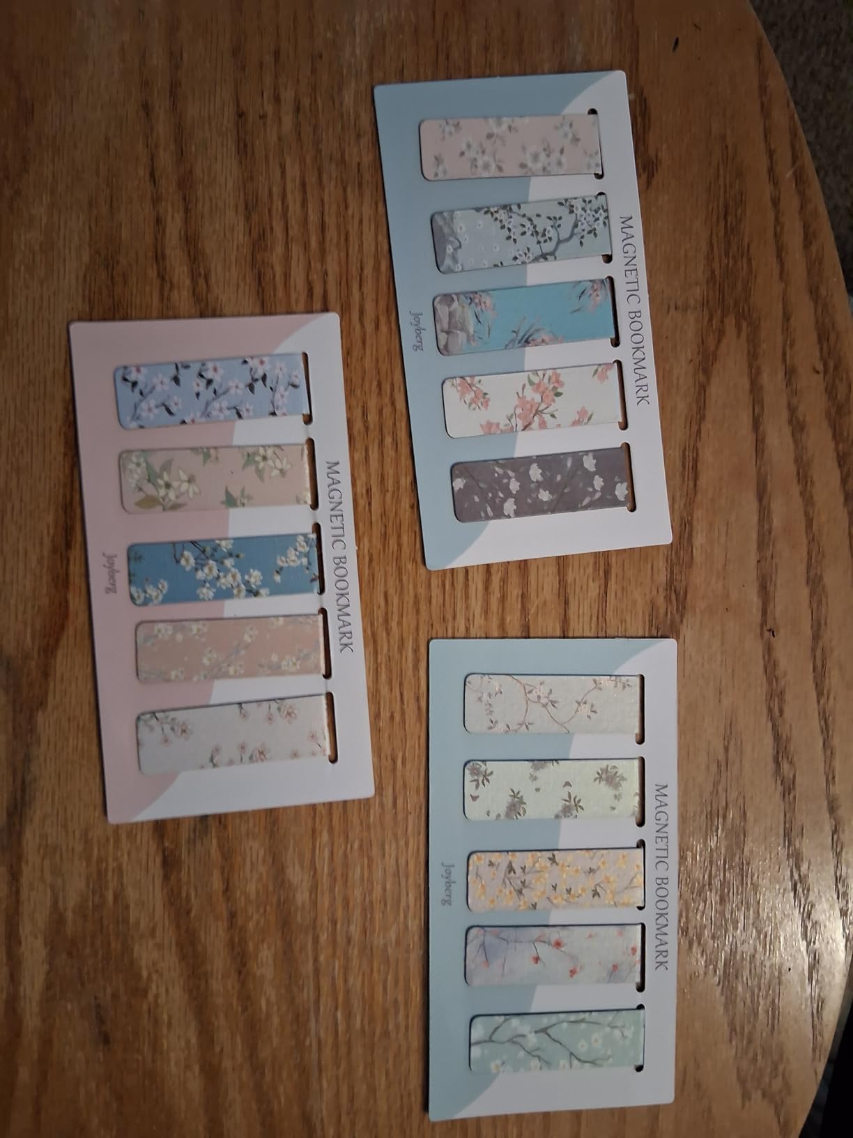 15 Pieces Bookmarks, Magnetic Bookmarks for Women, Page Markers for Students Teachers Reading (Floral Style) customer photo 1