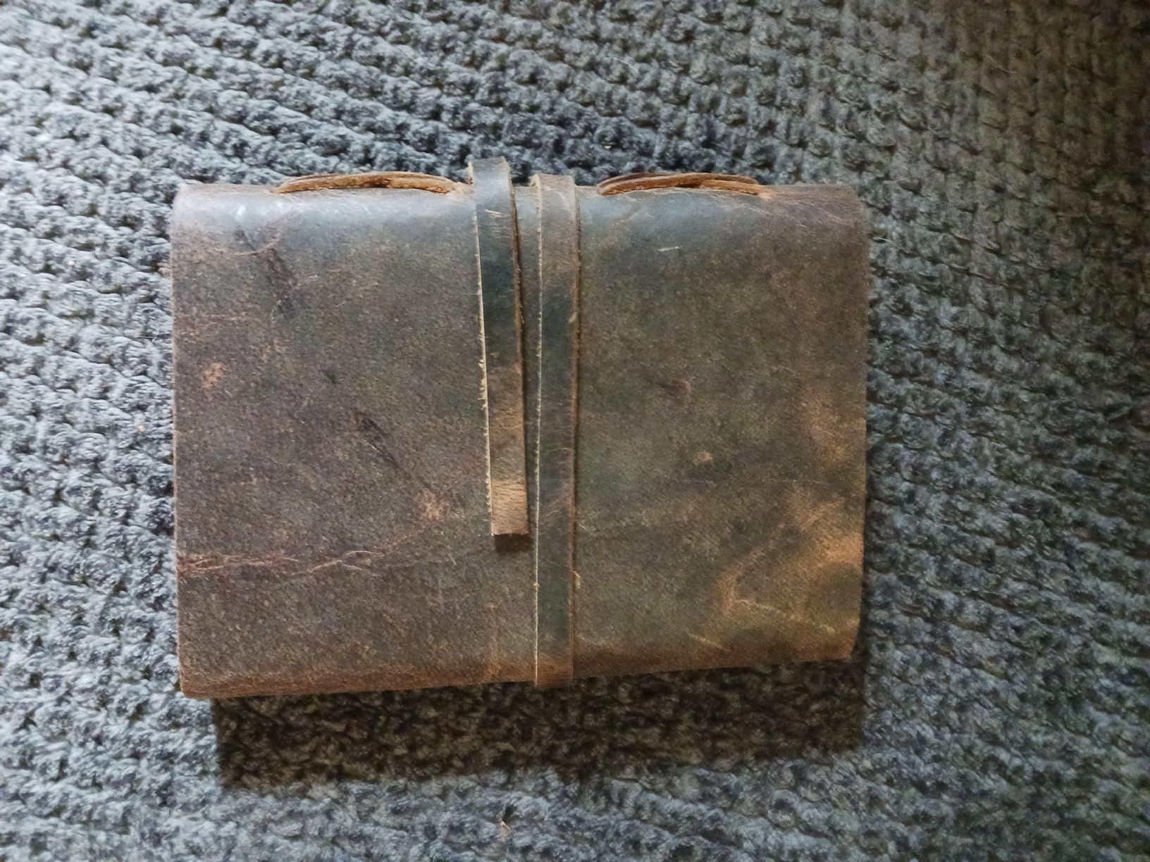 LEATHER VILLAGE Leather Bound Journal - Rustic Brown, 7