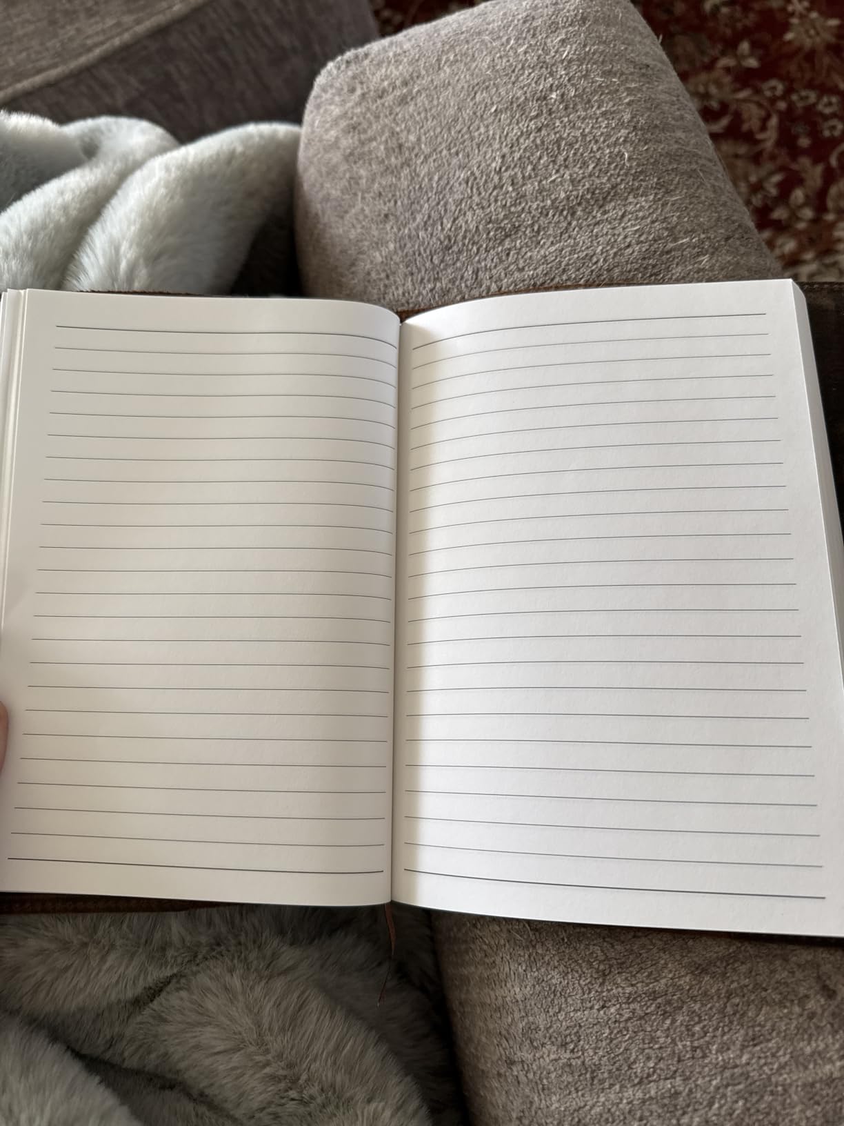 Moonster Leather Journal Refillable Notebook - Writing Journals for Women, Mens Journal Leather Notebook Cover with Pen, Leather Bound Lined Paper A5 Travelers Diary, Travel Journal for Writing customer photo 1
