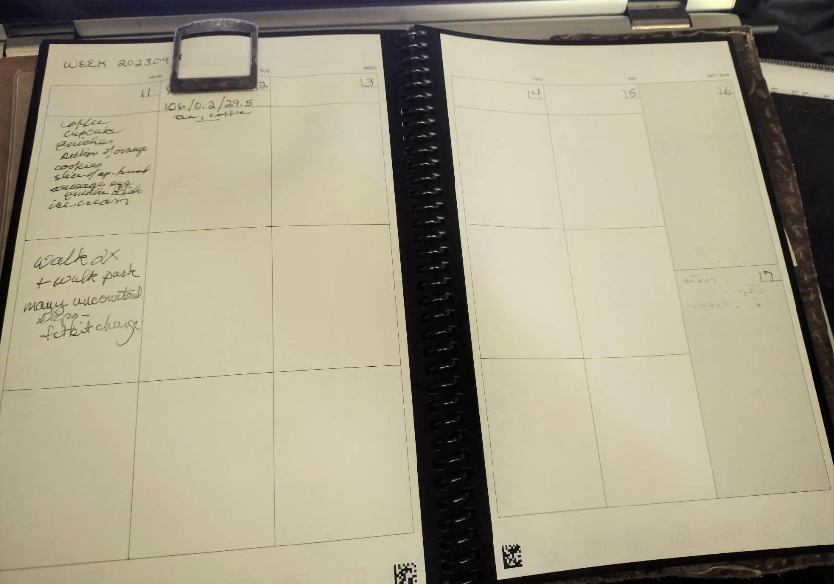 Rocketbook Reusable Smart Everyday Planner, Executive 6x8.8, Black | Flexible Undated Planning for Weekly, Monthly and Annual Goals customer photo 2