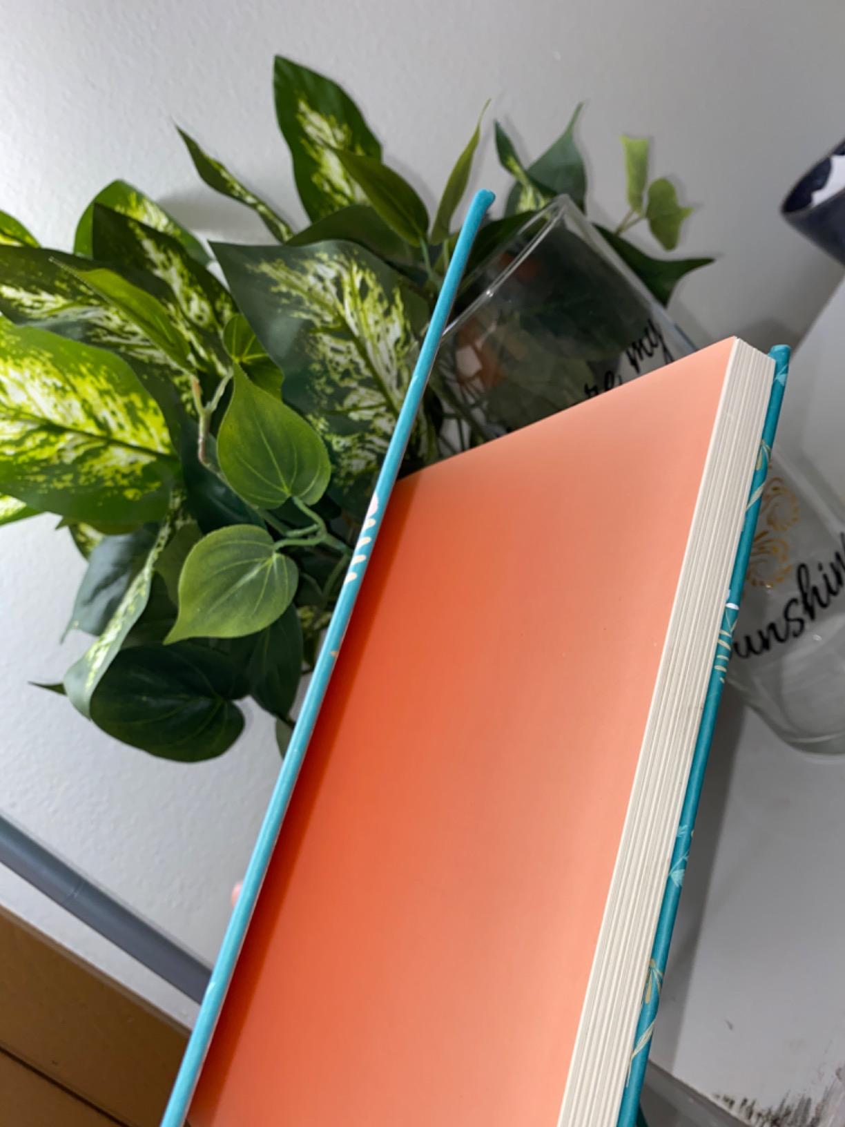 WORLD TRAVELER Large Lined Journal Notebook 256 Ruled White & Ivory Pages | Lay-Flat Binding, Gilded Page Edges Resist Wear, Reinforced Square Corners, Bleed-Resistant Smooth Paper customer photo 2