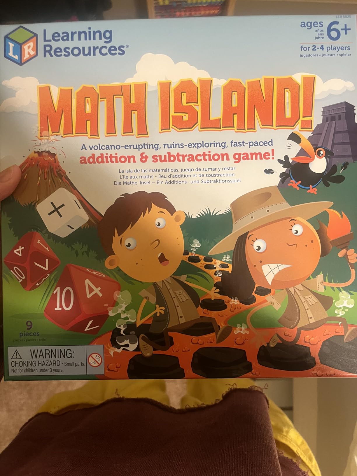 Learning Resources Math Island Addition & Subtraction Game customer photo 1