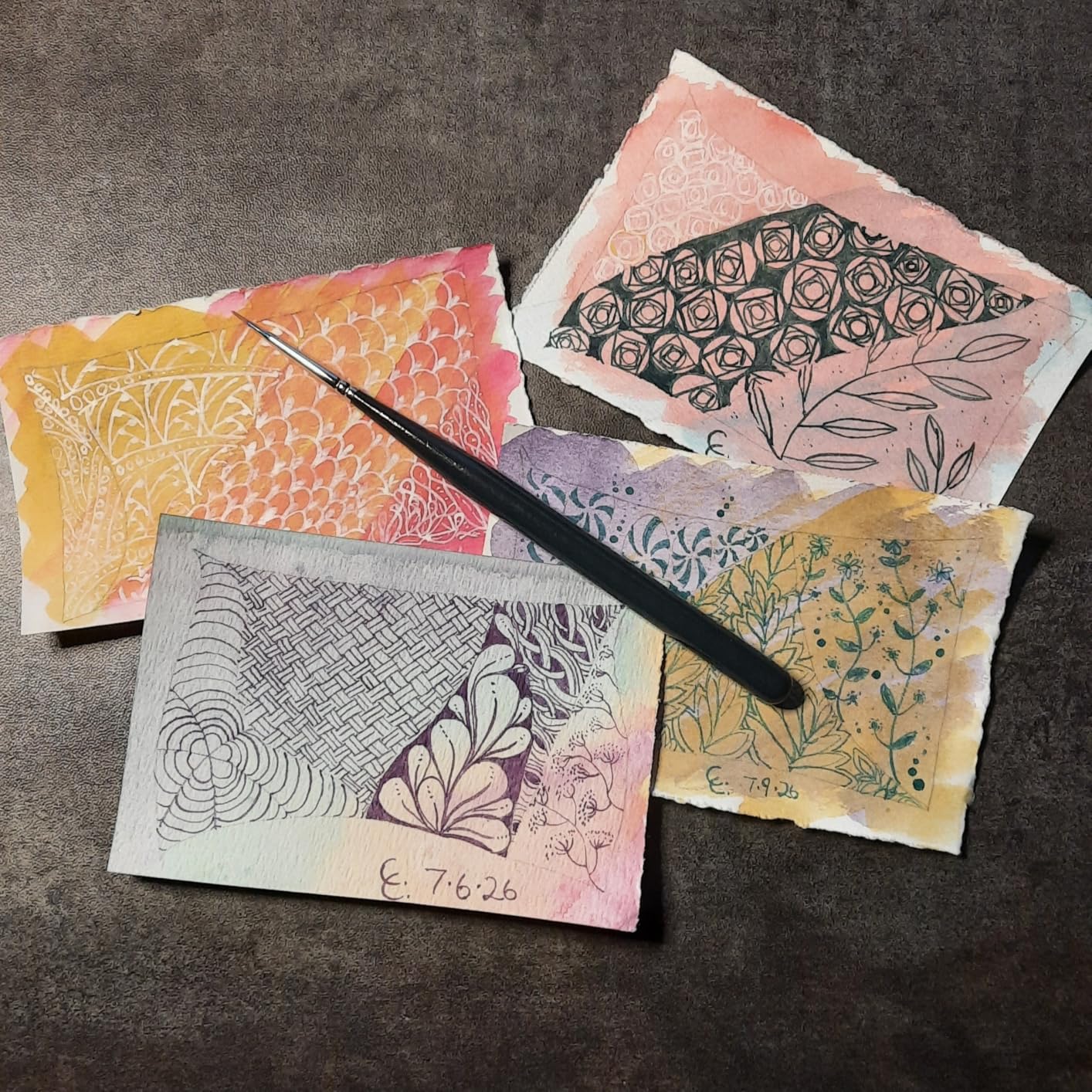 Ink Well for Dip Pen with Lid Dinky Dip Ink Holder Calligraphy Nib Storage customer photo 1