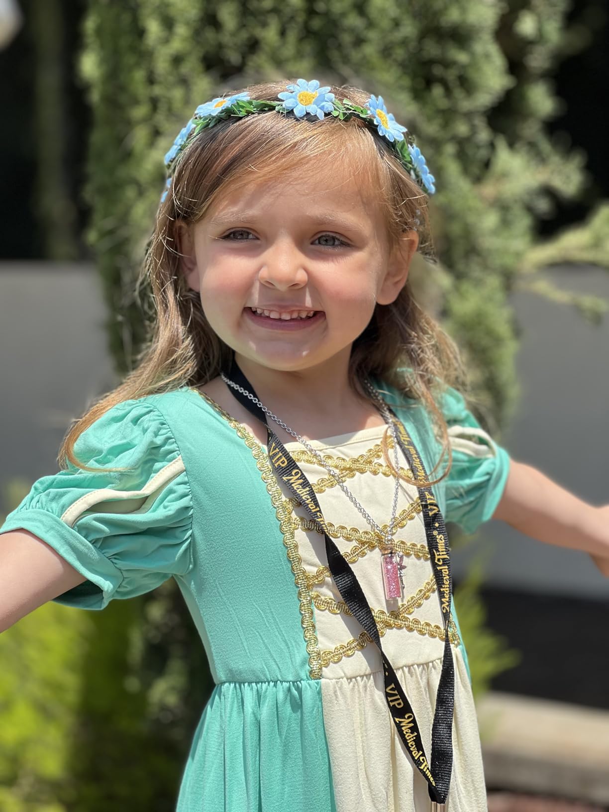 Renaissance Medieval Dress Princess Dress Girls Irish Costume Cosplay Retro Gown Birthday Halloween Xmas Party customer photo 2