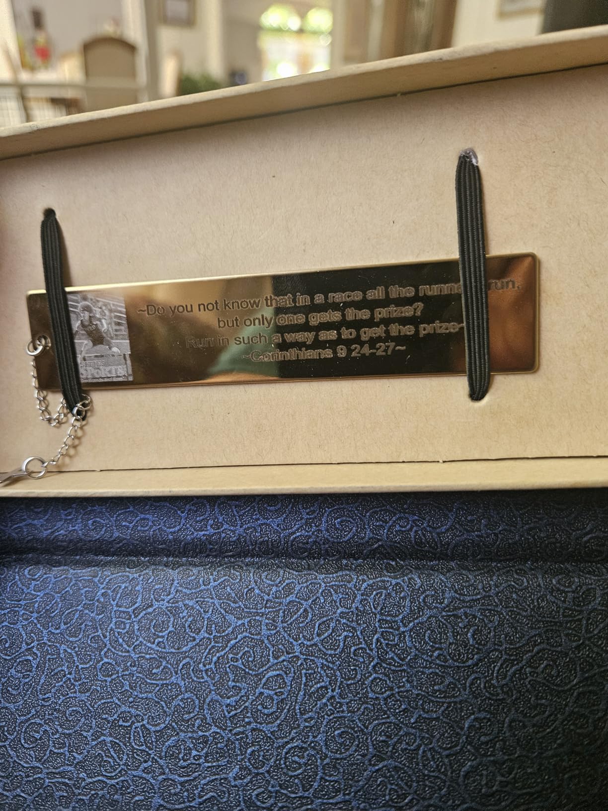 Personalized Bookmarks- Metal Custom Bookmarks Engraved Photo Text- Stainless Steel Customized Bookmark for Men Women Kids,Teachers,Students,Book Lovers Gifts for Valentine's Day,Birthday customer photo 1