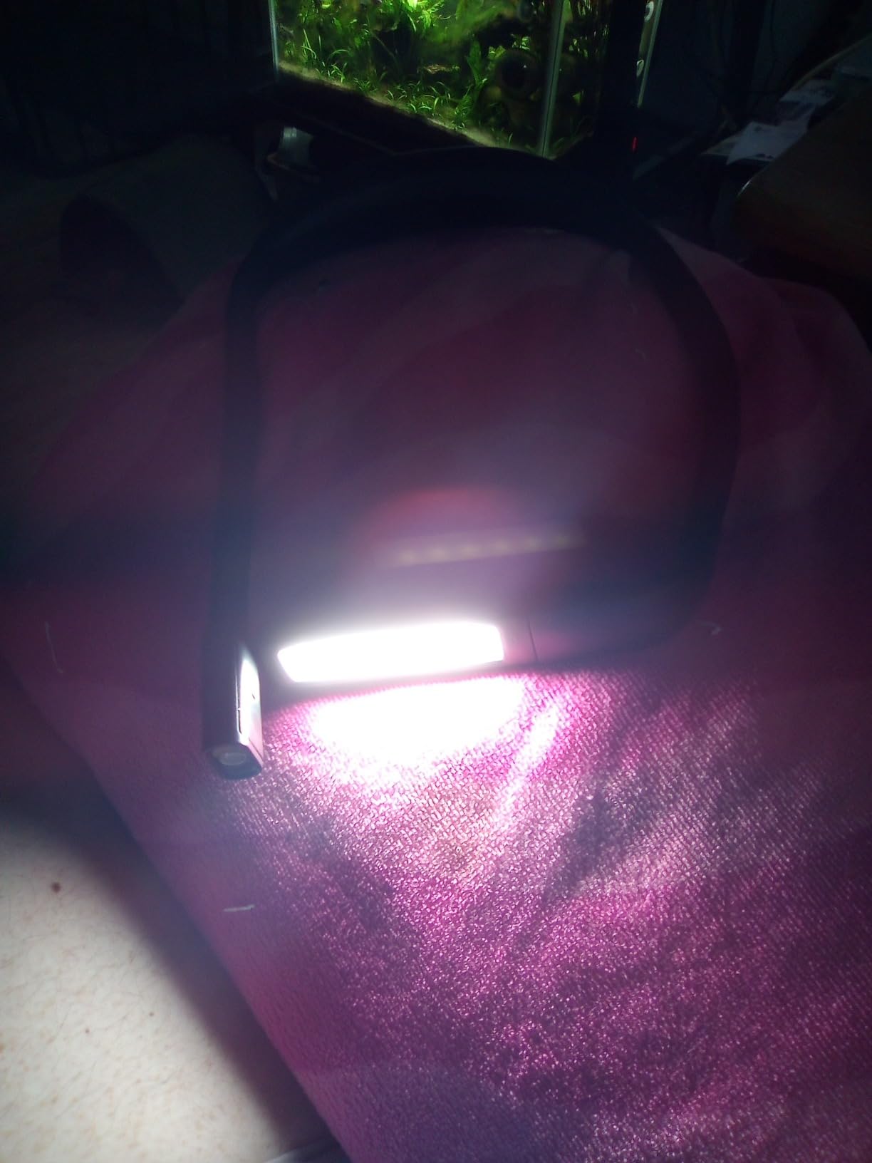 Neck Light, Rechargeable Reading Light, 3 Color Stepless Dimming | Eye-friendly Book Light, Hands-Free Neck Lamp for Reading, Knitting, Crochet, Crafting, Sewing, Camping, Book Lovers Gifts customer photo 2