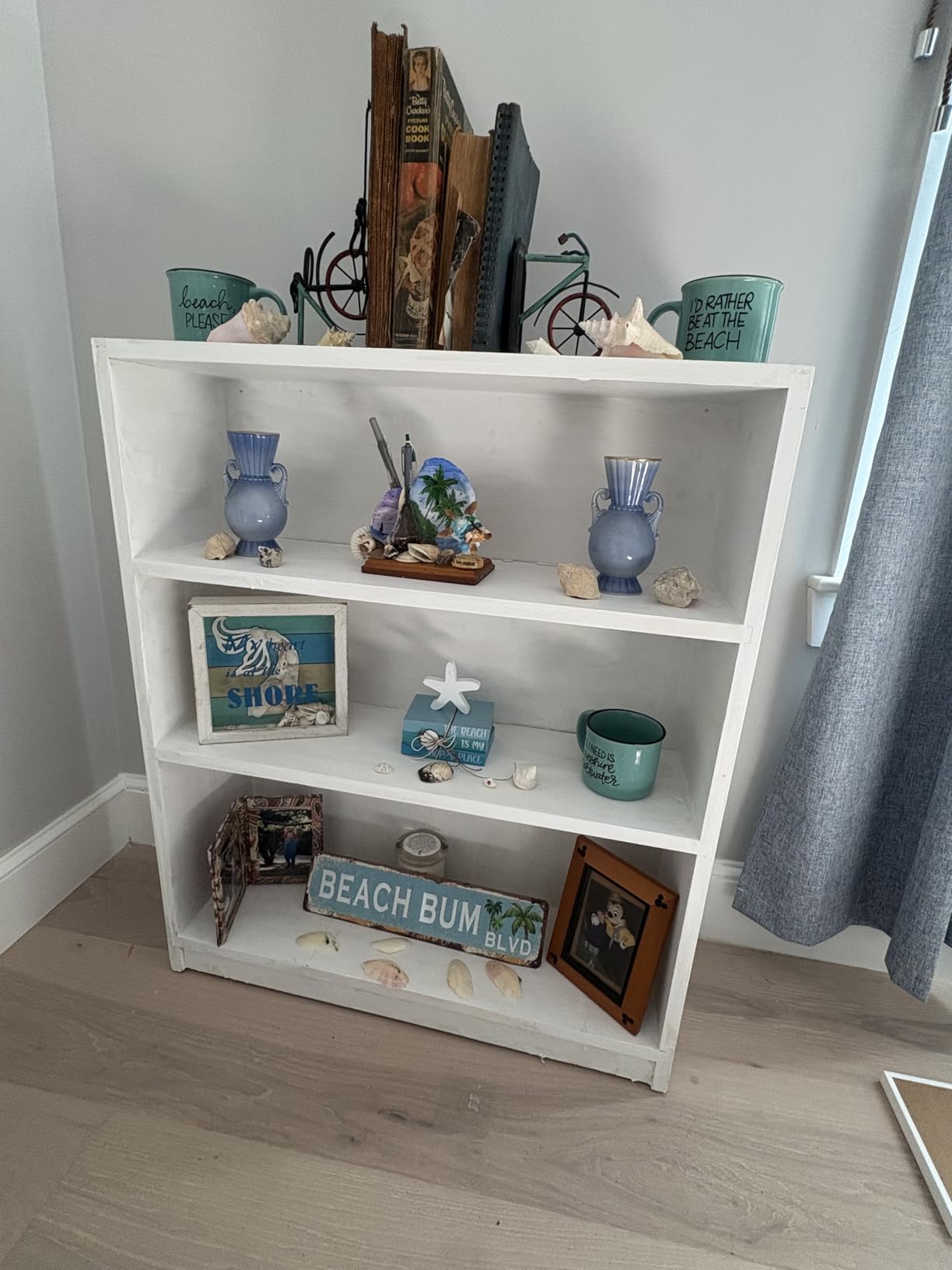 Pinkunn 4 Pcs Wooden Book Stack Decor for Home Wooden Decorative Table Bookends Mantel Book Centerpieces for Tables I Still Remember the Days I Prayed Modern Farmhouse Decor for Shelf Mantle customer photo 2