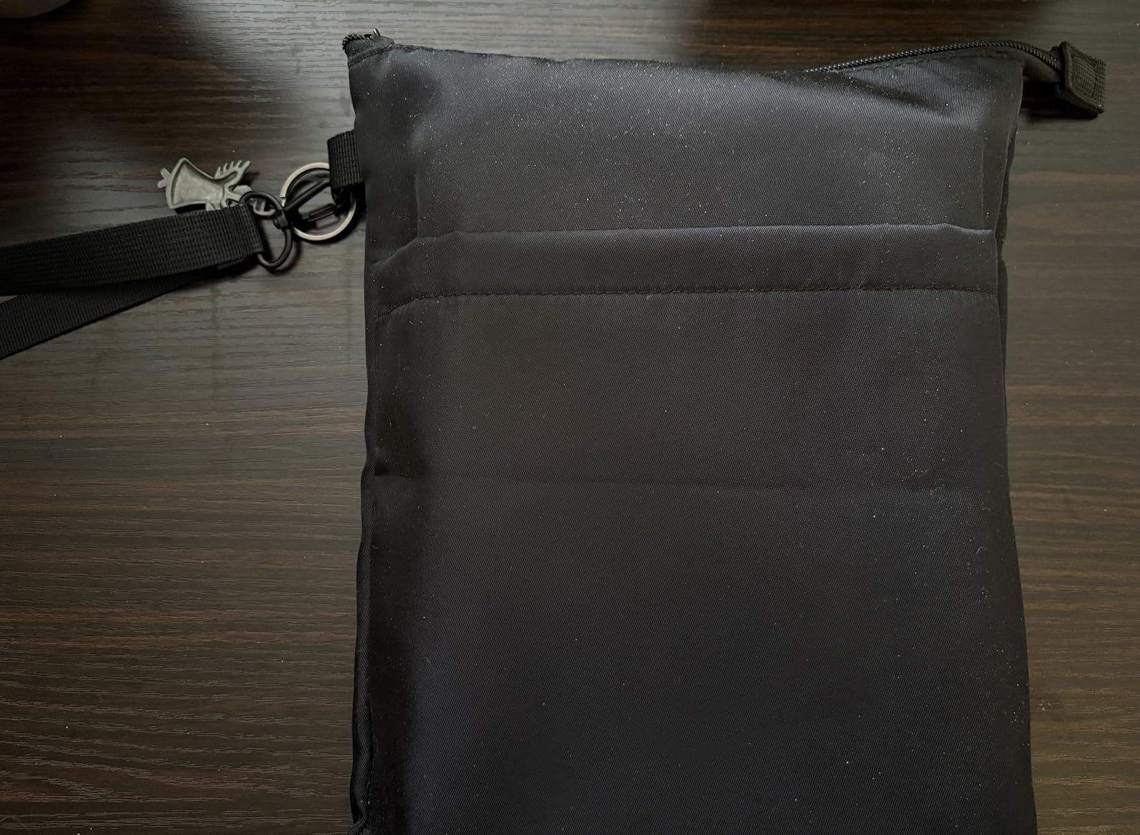 Book Sleeves with Zipper, Travel Book Protector Pouch for Paperbacks & Hardcover Books, Book Covers Bags Carry Case/Front Pocket & Handle Strap for Book Lovers Mother's Day (Black, 1 Pc) customer photo 1