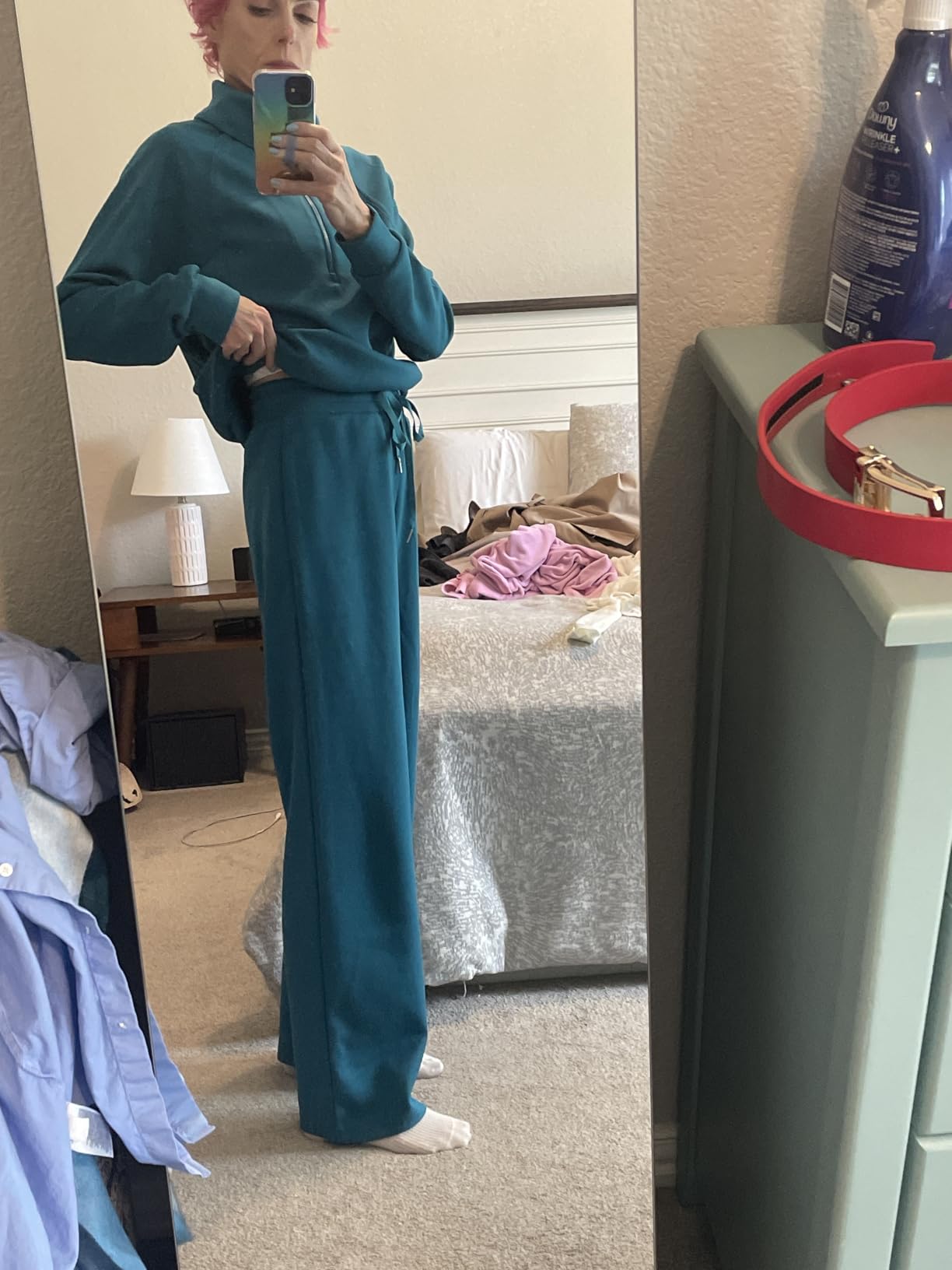 ANRABESS Women 2 Piece Set Sweatsuits Lounge Fall Outfits customer photo 1