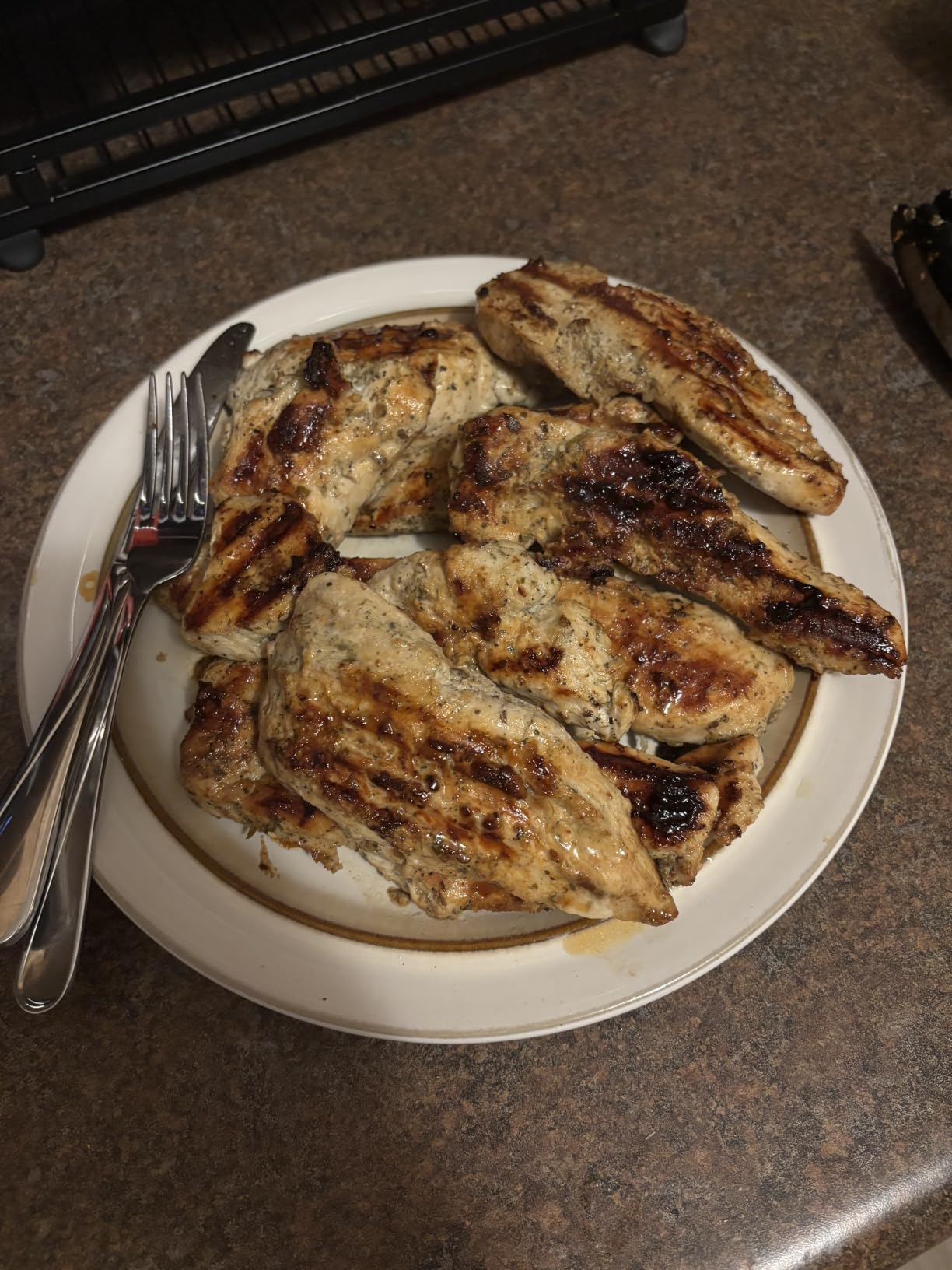 Ninja® Sizzle™ Indoor Grill & Griddle, 14'', 500°F, Grey/Silver, GR101 customer photo 1