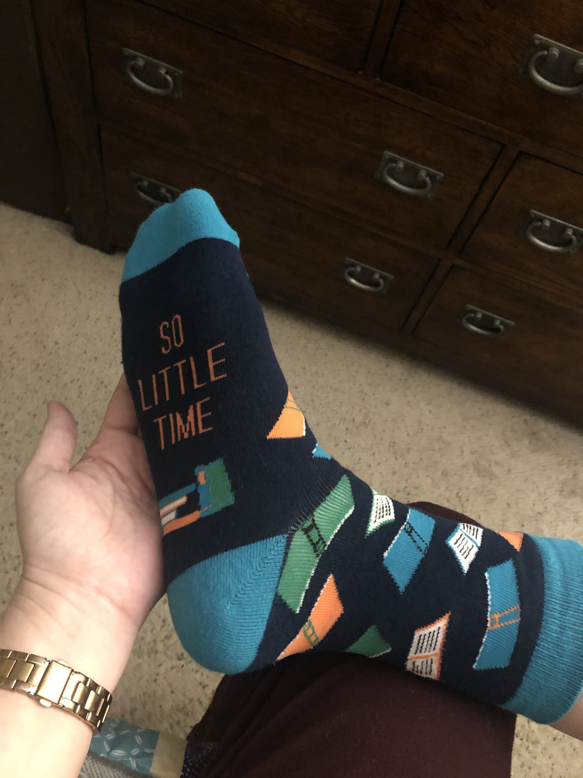 Lavley Book Socks for Men and Women Gifts for Readers and Book Lovers | Premium Cotton Blend, Super Soft, Cozy, Durable, Book Gift for Readers, Cozy Reading Accessories, Funny Book Lover Socks customer photo 2
